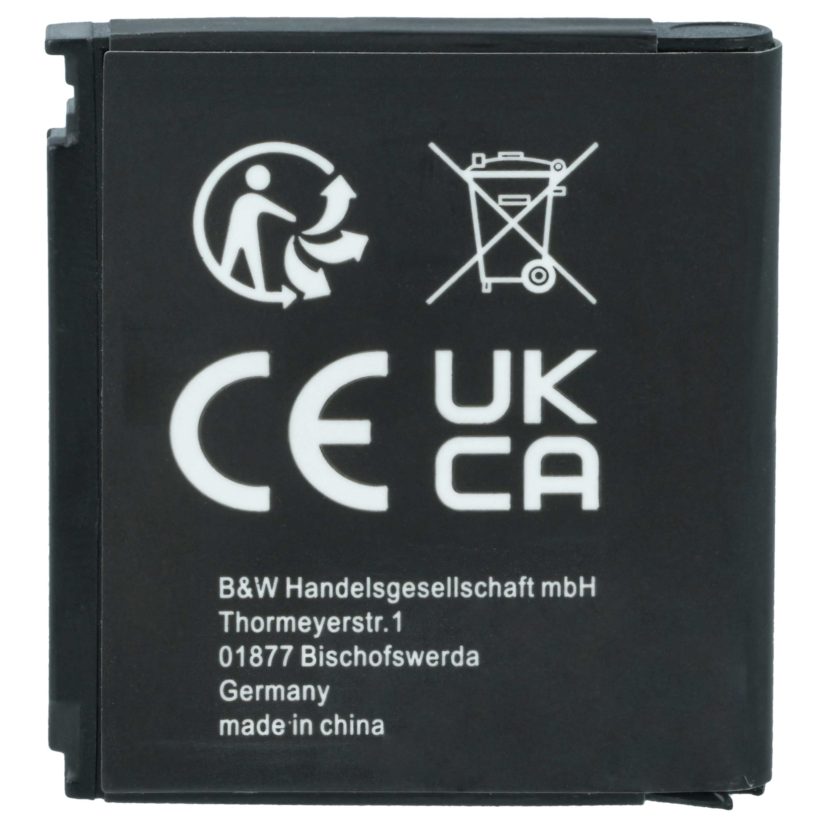 Akku als Ersatz für Samsung AB533640AU, AB533640AE - 700mAh 3,7V Li-Ion