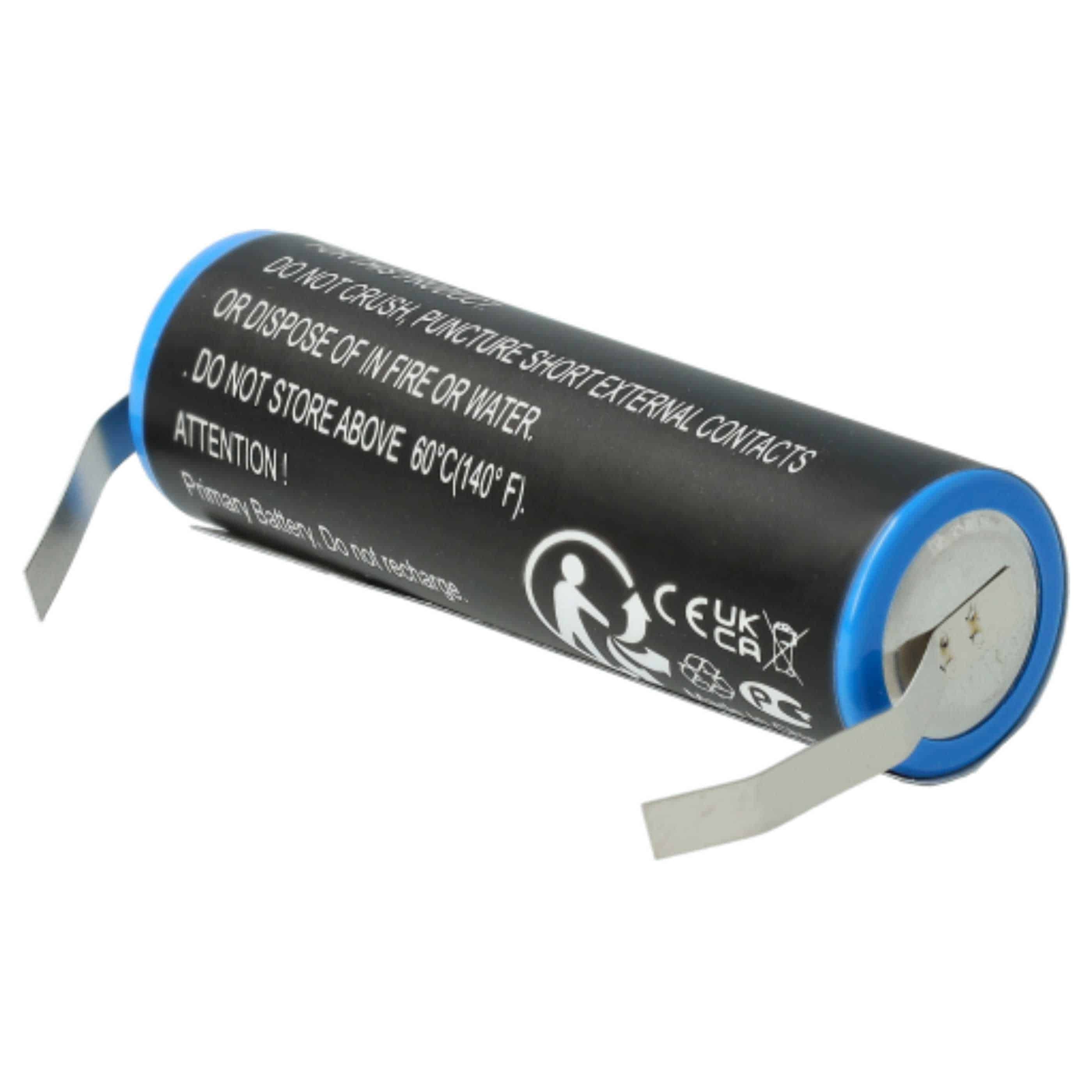 CNC Controller Battery (5 Units) Replacement for Maxell ER6C - 1800 mAh 3.6 V Li-MnO2