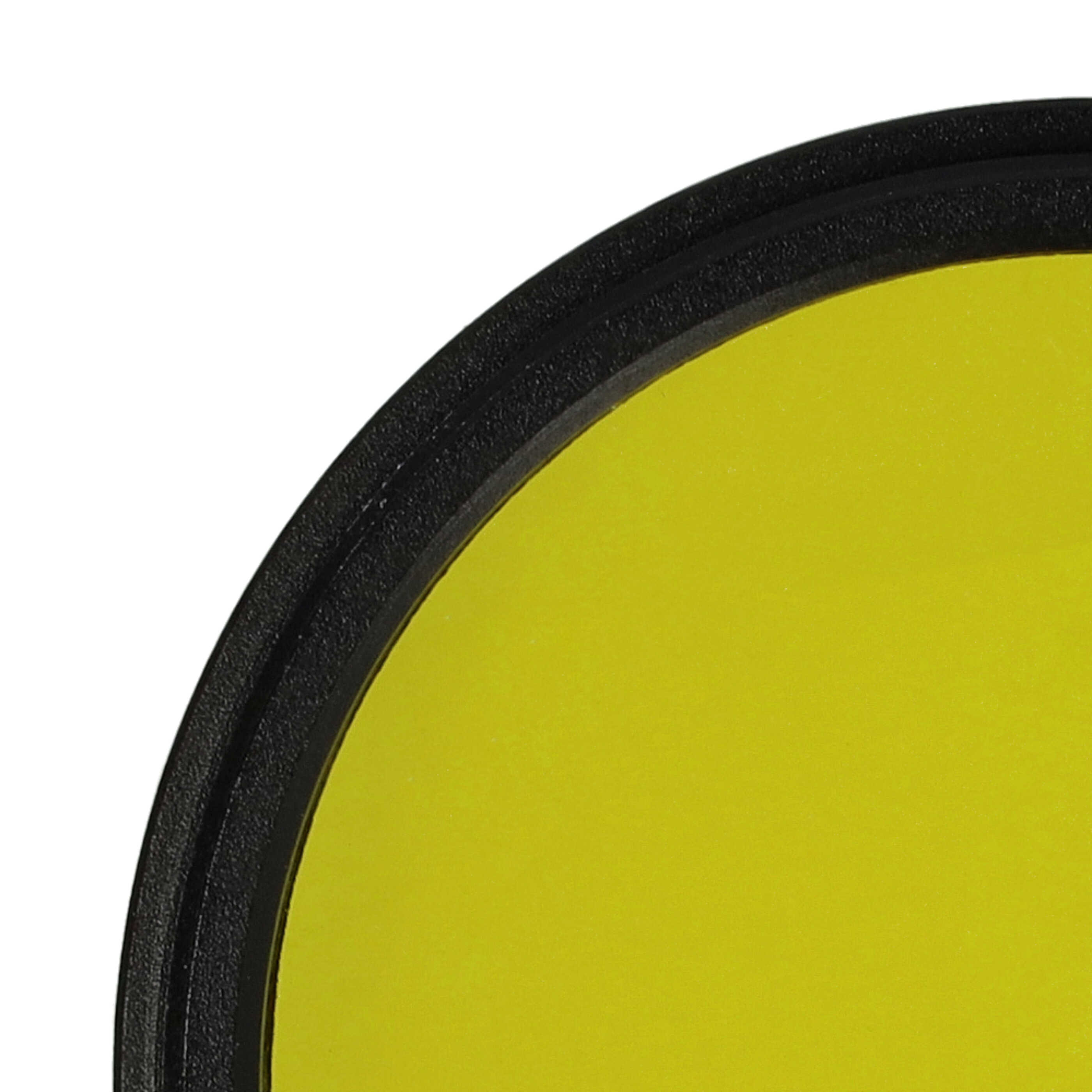 Filtro de color para objetivo de cámara con rosca de filtro de 43 mm - Filtro amarillo