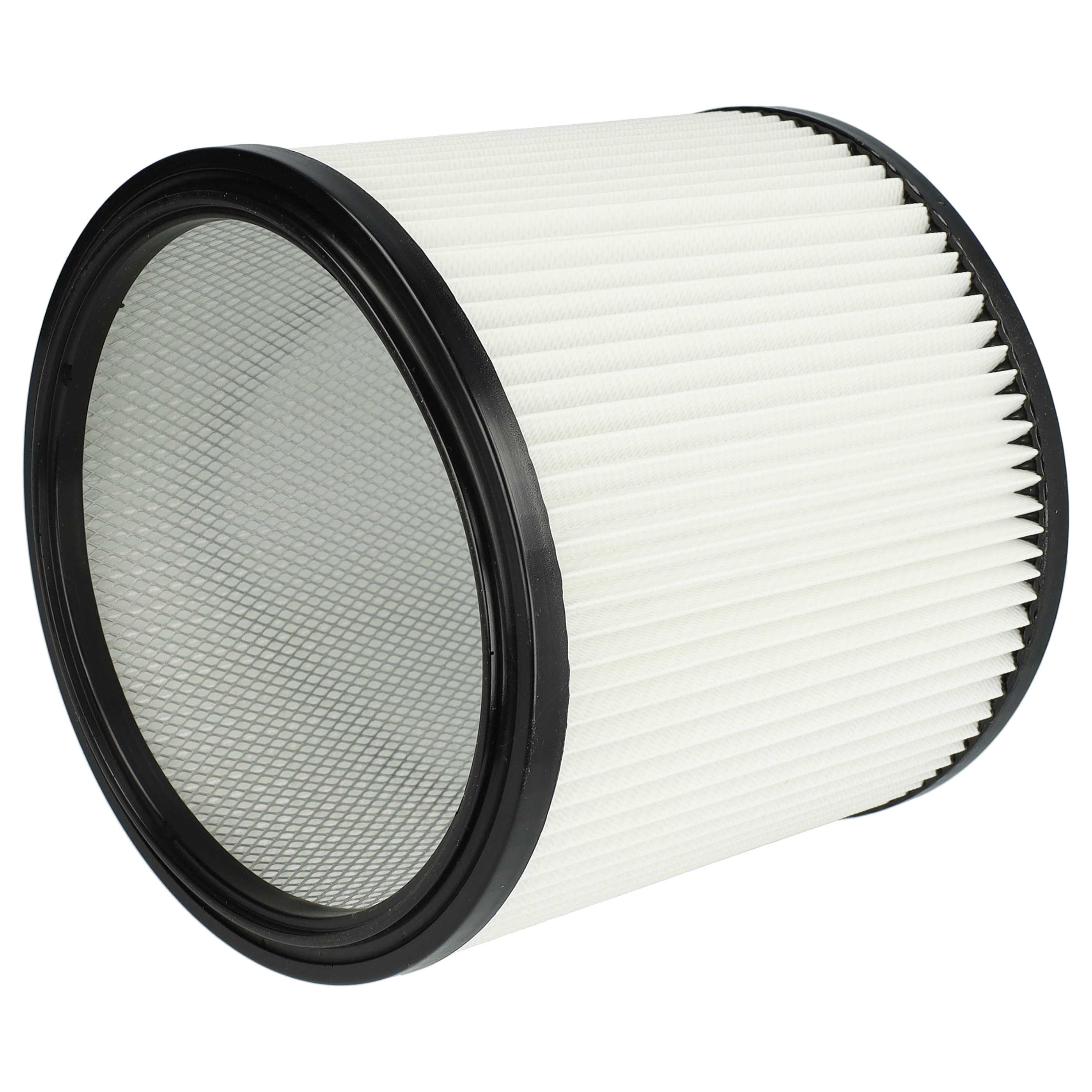 4x Filtercartridge filter replaces Starmix 413525, 4011240413525 for Starmix Vacuum Cleaner, black / white