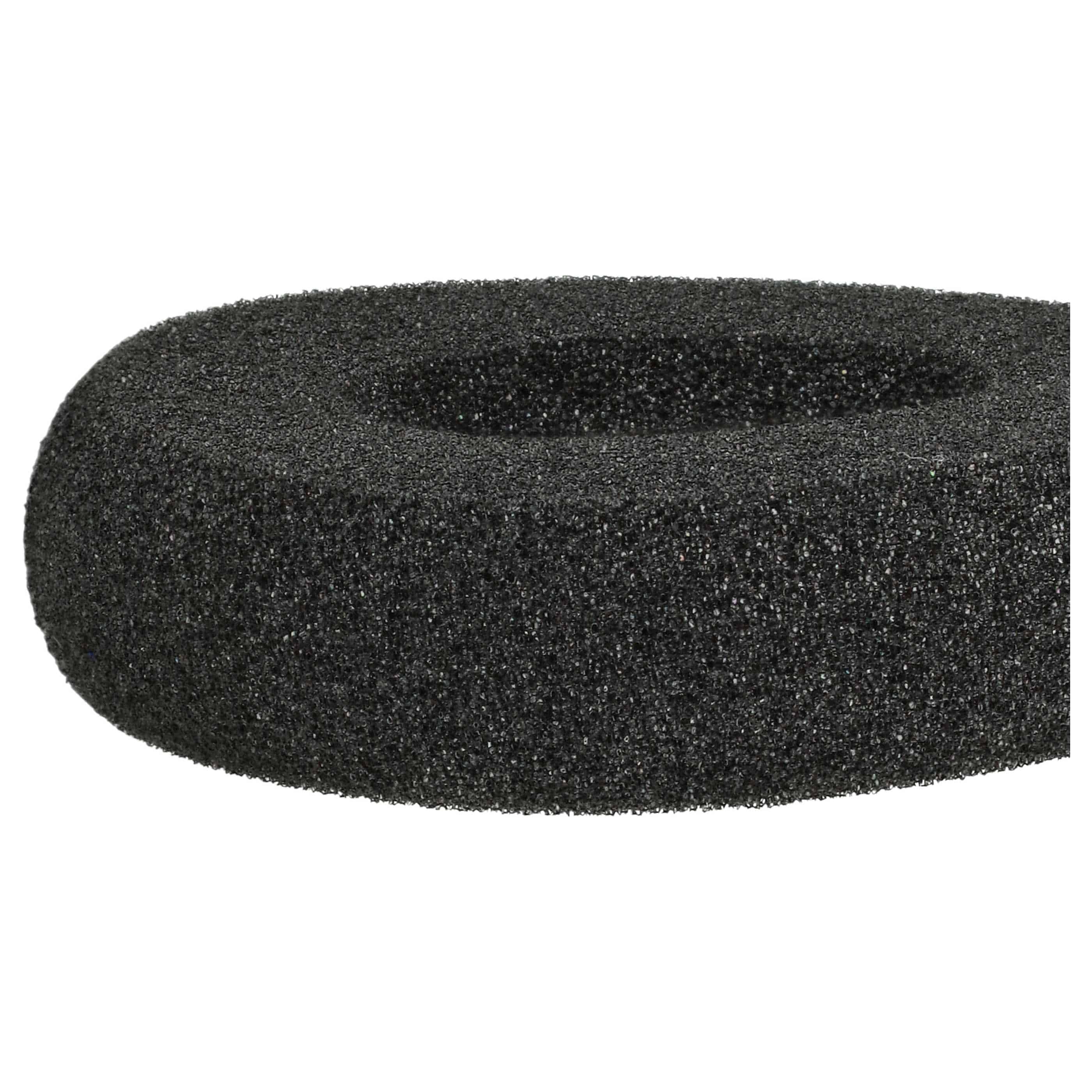 2x Ear Pads suitable for Plantronics 36832-41 Headphones etc. - foam, 5.8 cm External Diameter