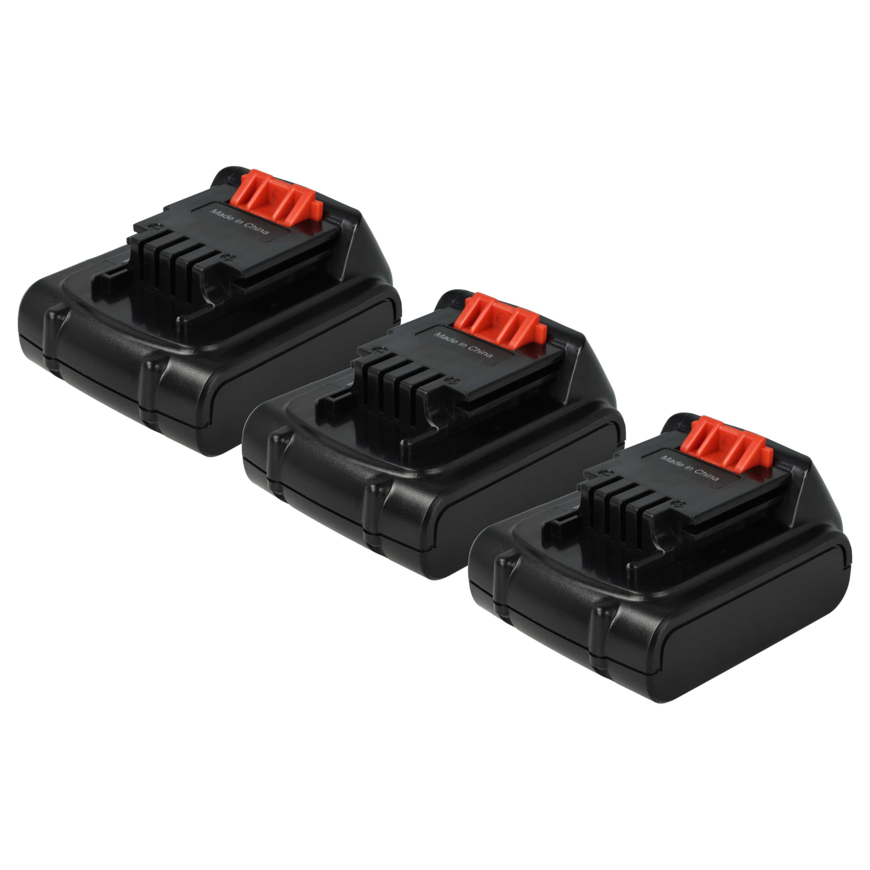 3x Battery replaces Black & Decker LB16, BL1514, BL1314, BL1114 Electric Power Tool - 1500 mAh, 14.4 V, Li-Ion
