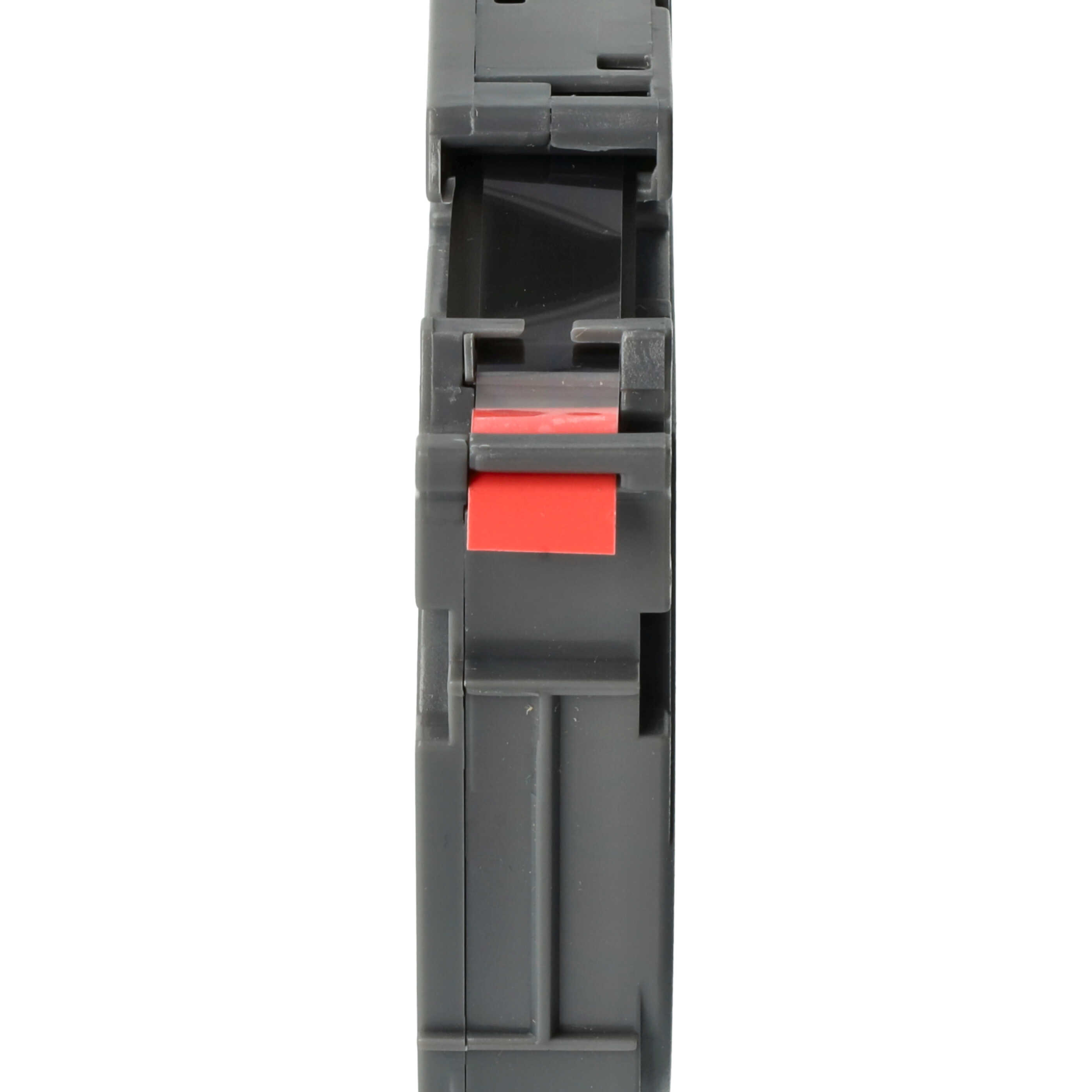 Cassetta nastro sostituisce Brother TZE-S421 per etichettatrice Brother 9mm nero su rosso, extra forte