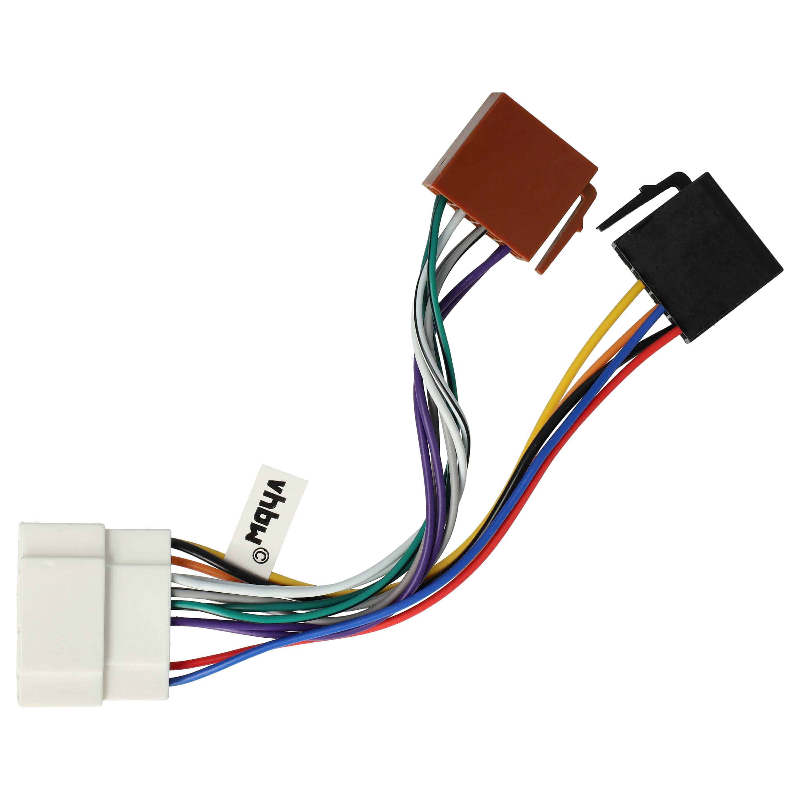 ISO Adapter suitable for 1998 - 2006 HondaCar Radio etc. - ISO 10487 Plug