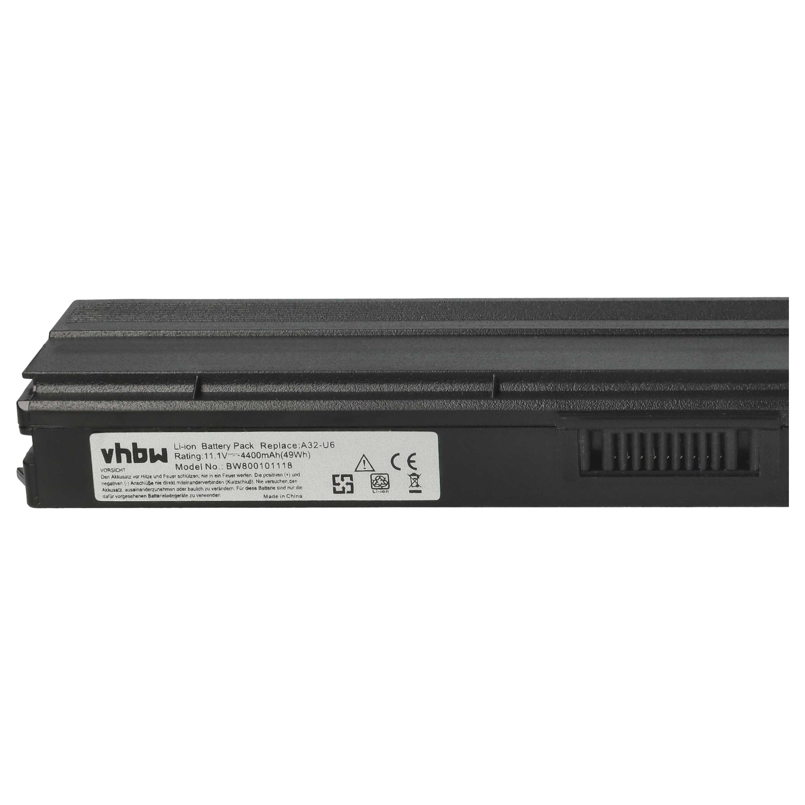 Akumulator do laptopa zamiennik Asus 90-ND81B2000T, 90-ND81B1000T - 4400 mAh 11,1 V Li-Ion, czarny