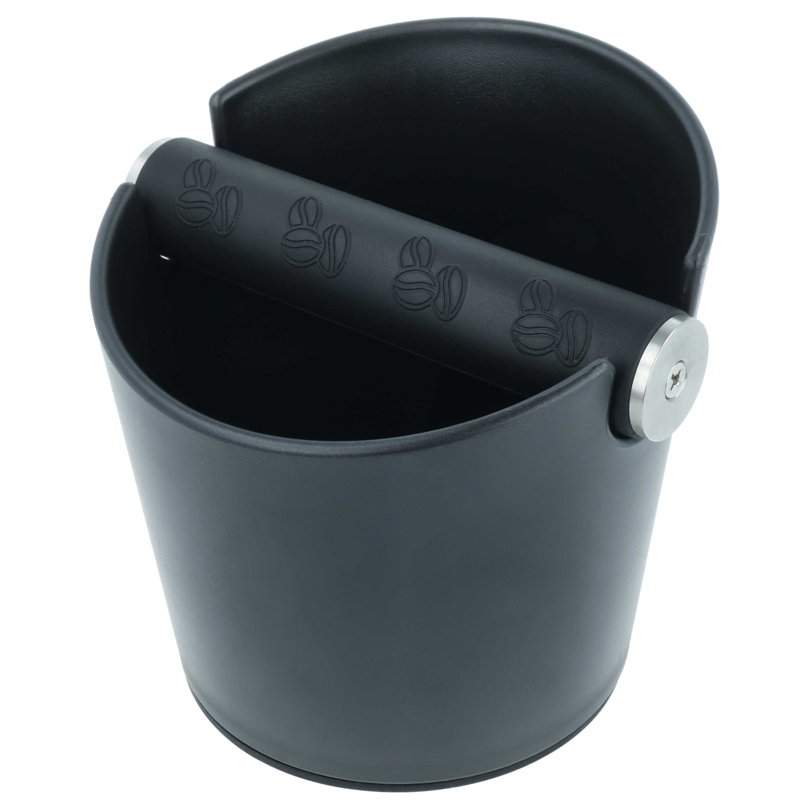 Drip Tray for Filter Holder - Knock Box suitable for Espresso Coffee Machine, Dishwasher Safe, Black