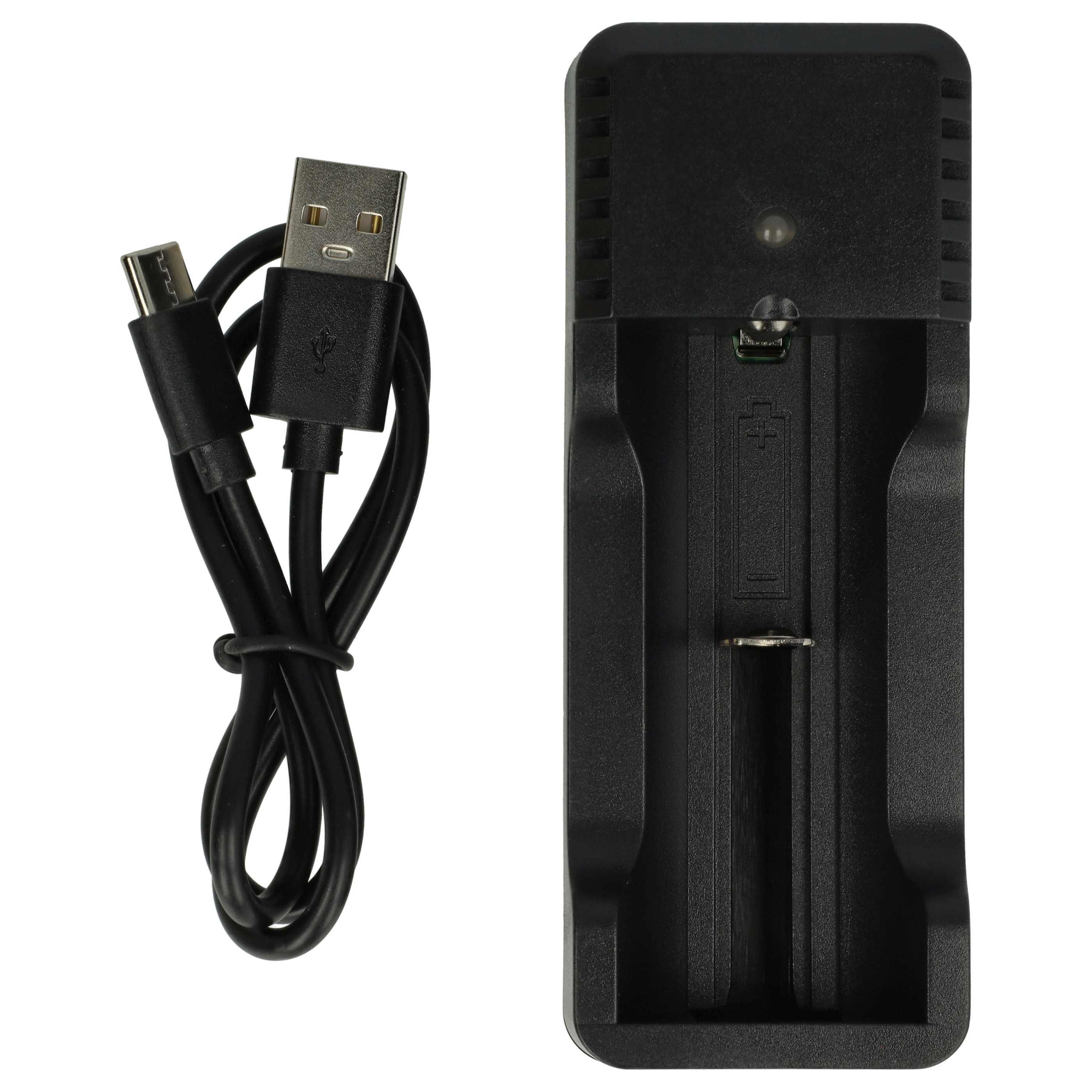 Micro USB Charger suitable for lithium button cell, 14500 Battery Cells etc.