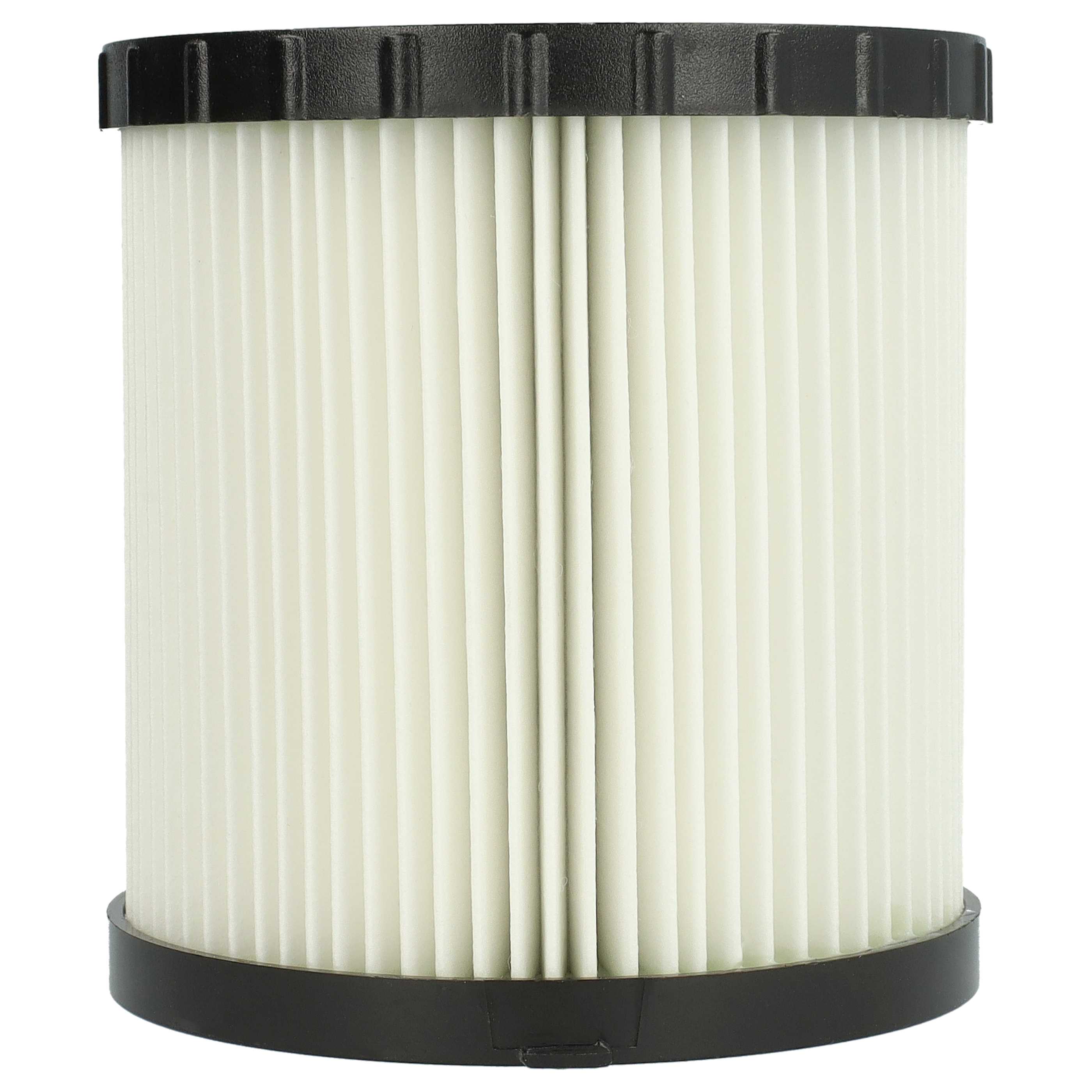4x round filter replaces Dewalt DCV5801H, DCV5801H-XJ for Dewalt Vacuum Cleaner, black / white