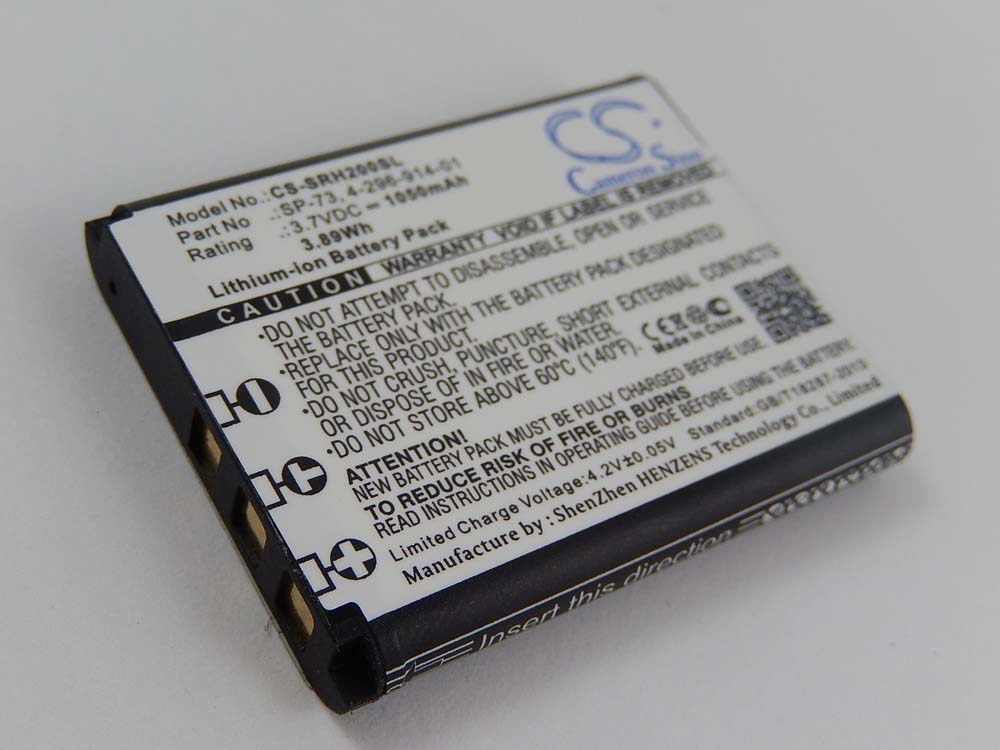 Batteria per amplificatore per cuffie sostituisce Sony LIS1580HNPC, 4-296-914-01 Sony - 1050mAh 3,7V Li-Ion