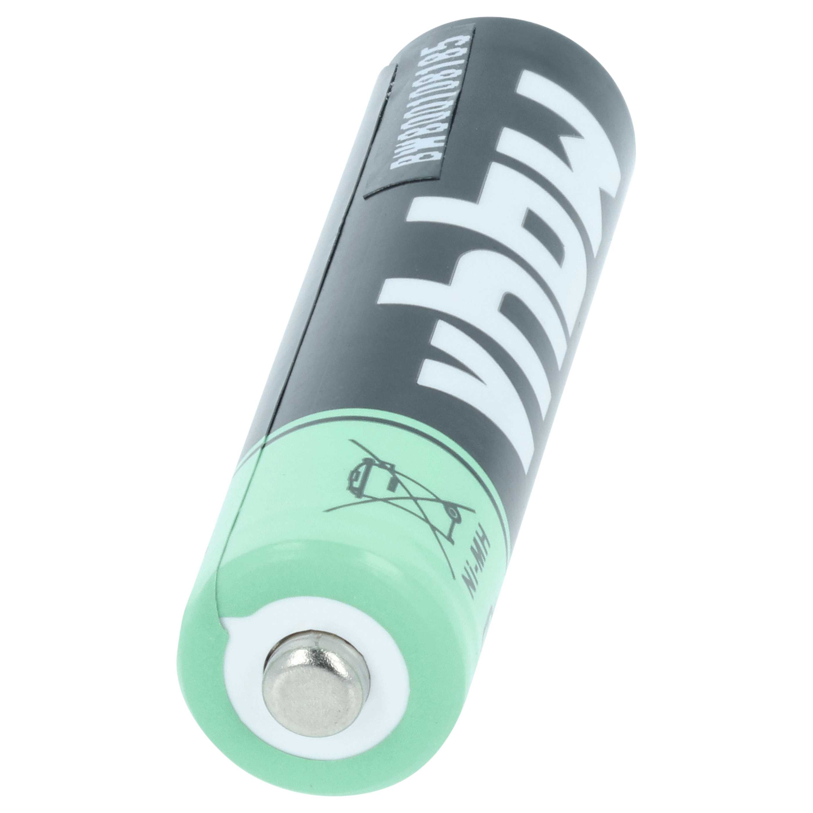 2x Batteria per diversi dispositivi Philips, Swisscom, Grundig, Sennheiser, Gigaset, NUK, Panasonic, Funkwerk,
