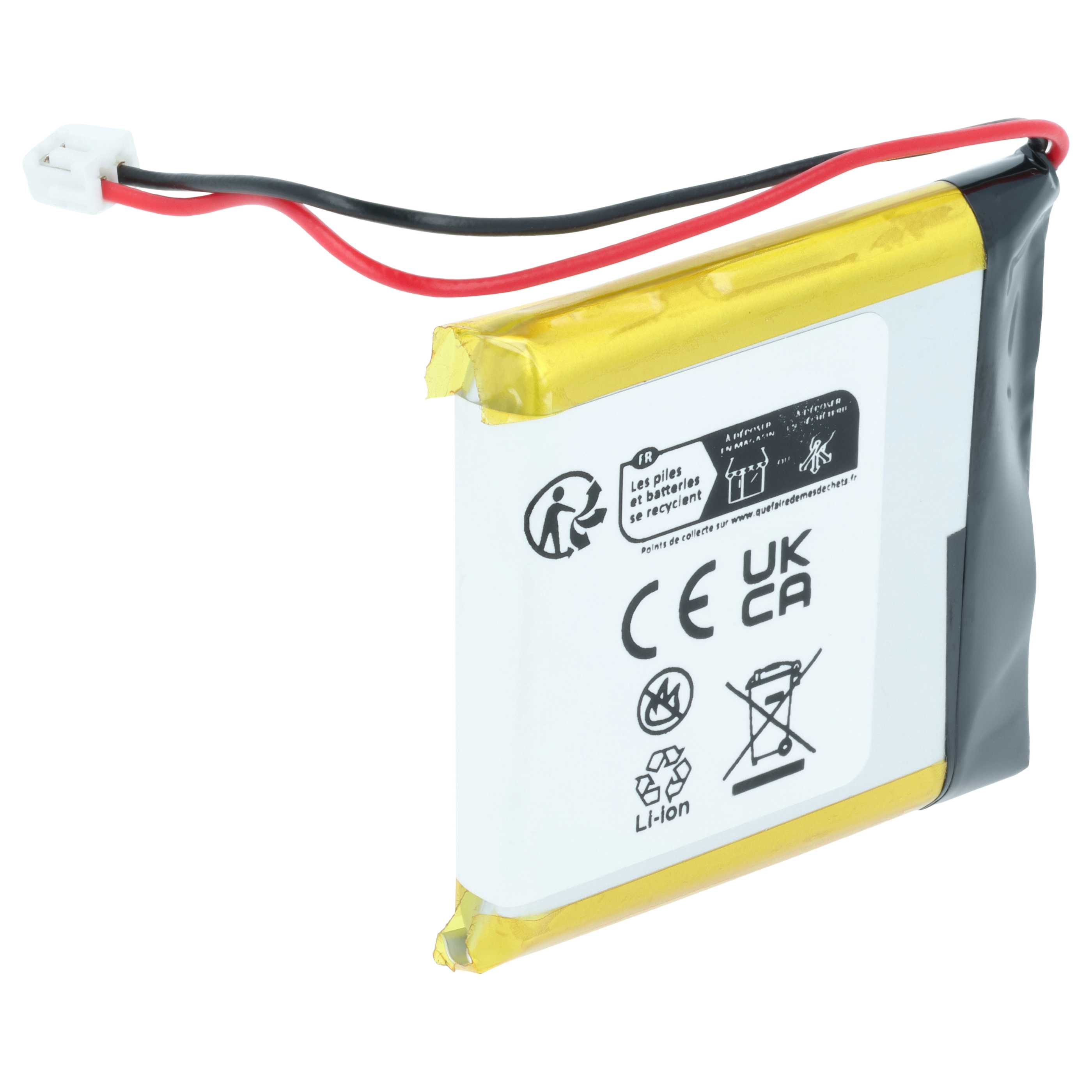 Batteria sostituisce Sony SM-03, LIS1662HNPC, 1588-0911 per auricolari cuffie - 1000mAh 3,7V Li-Poly