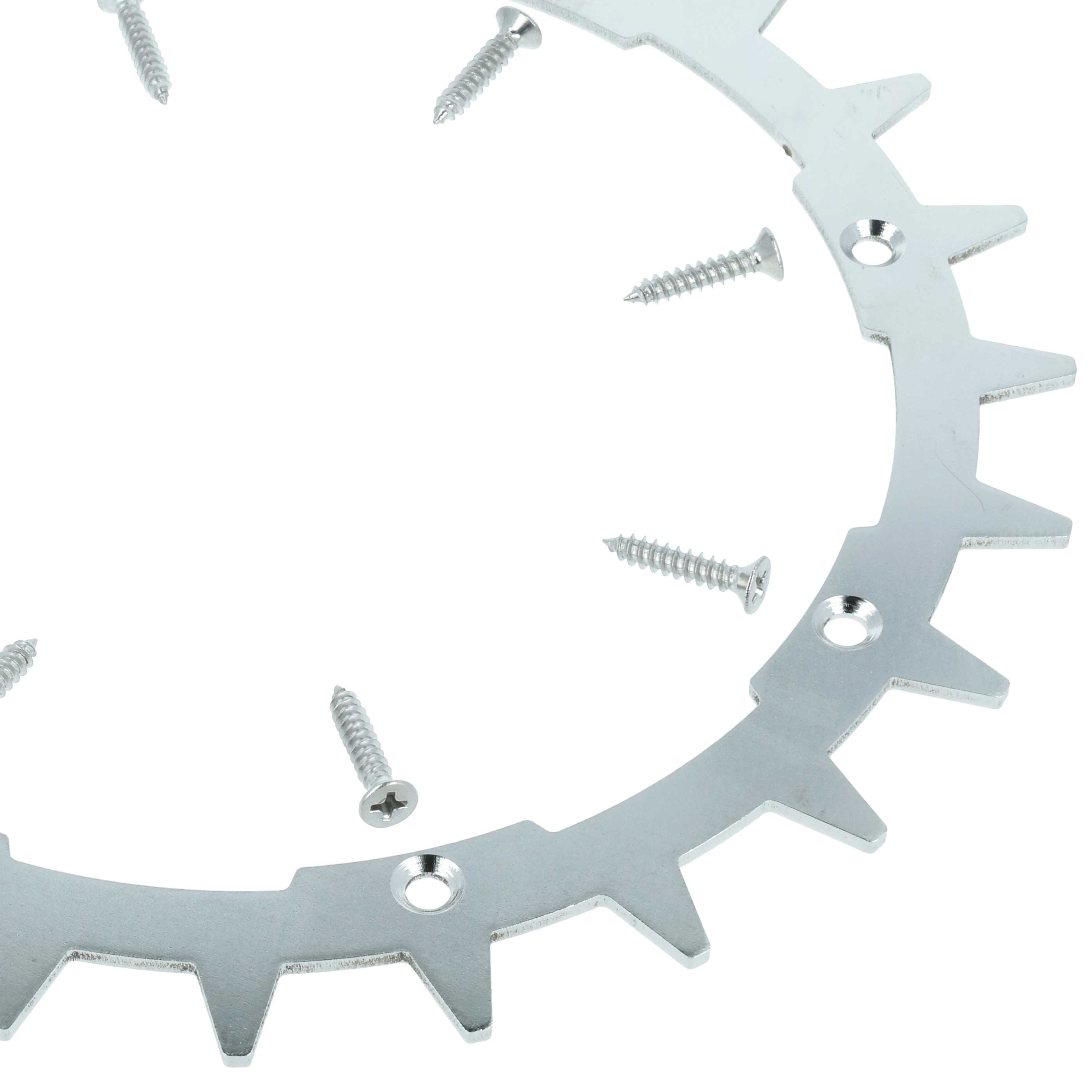 4x Spikes suitable for McCulloch, Husqvarna, Gardena, Flymo Robot Mower etc. - Stainless Steel, 24 Teeth