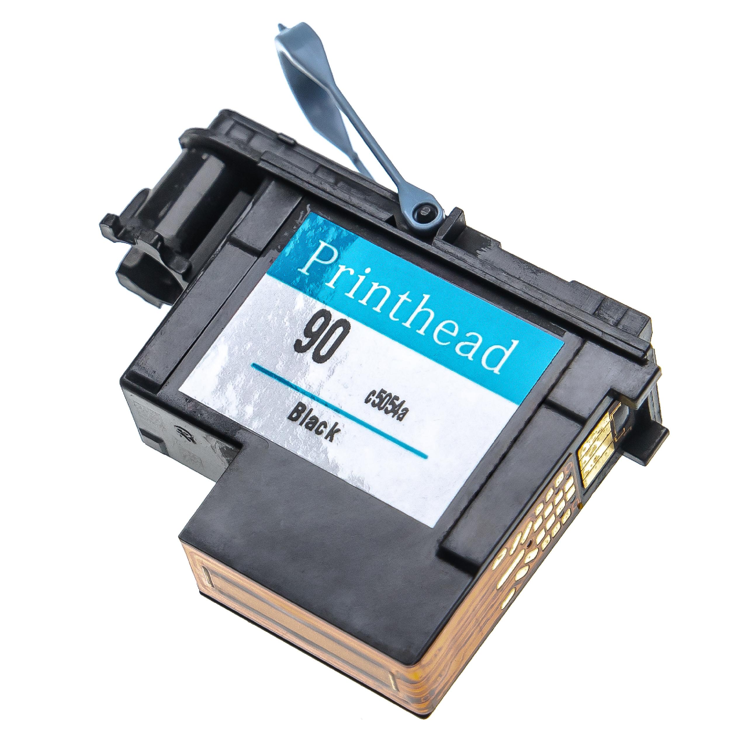 Printhead for HP DesignJet HP C5054A Printer - black, 6 cm wide, Refurbished, With Cleaner
