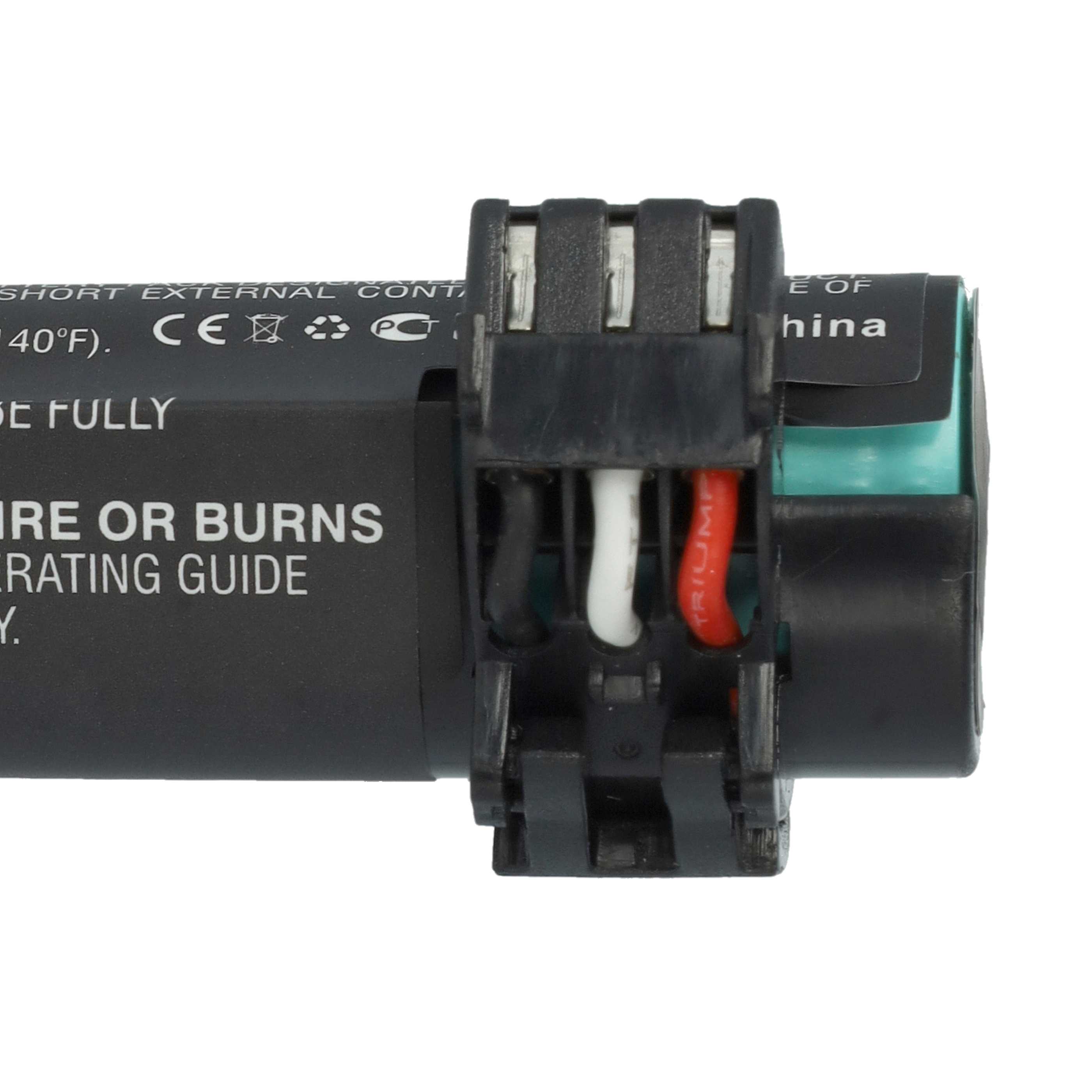 5x Batteries remplace Ingenico F12432566, F26402376 pour scanner de code-barre Ingenico - 3000mAh 3,7V