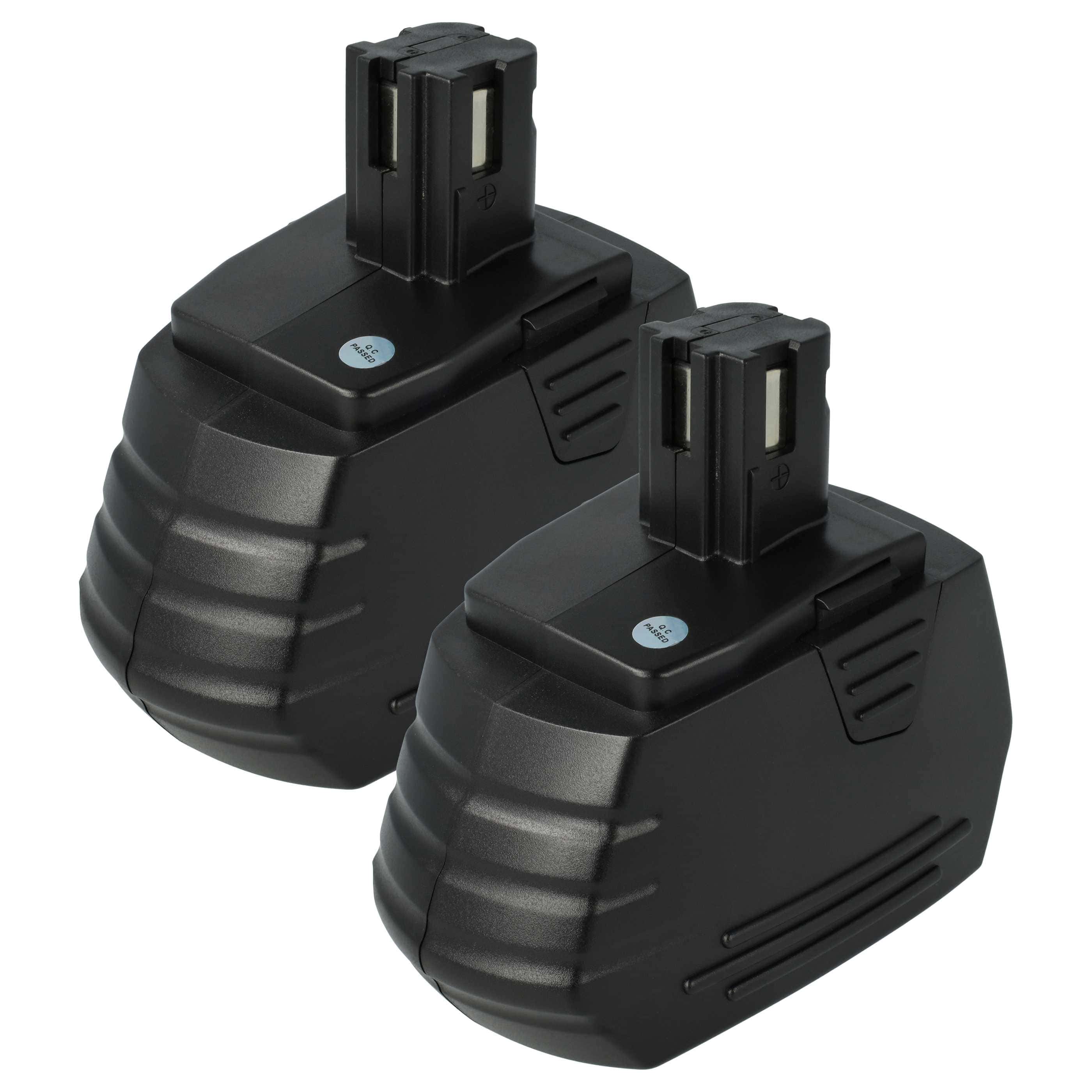 2x Battery replaces Hilti SFB185, SFB180 Electric Power Tool - 3300 mAh, 18 V, NiMH