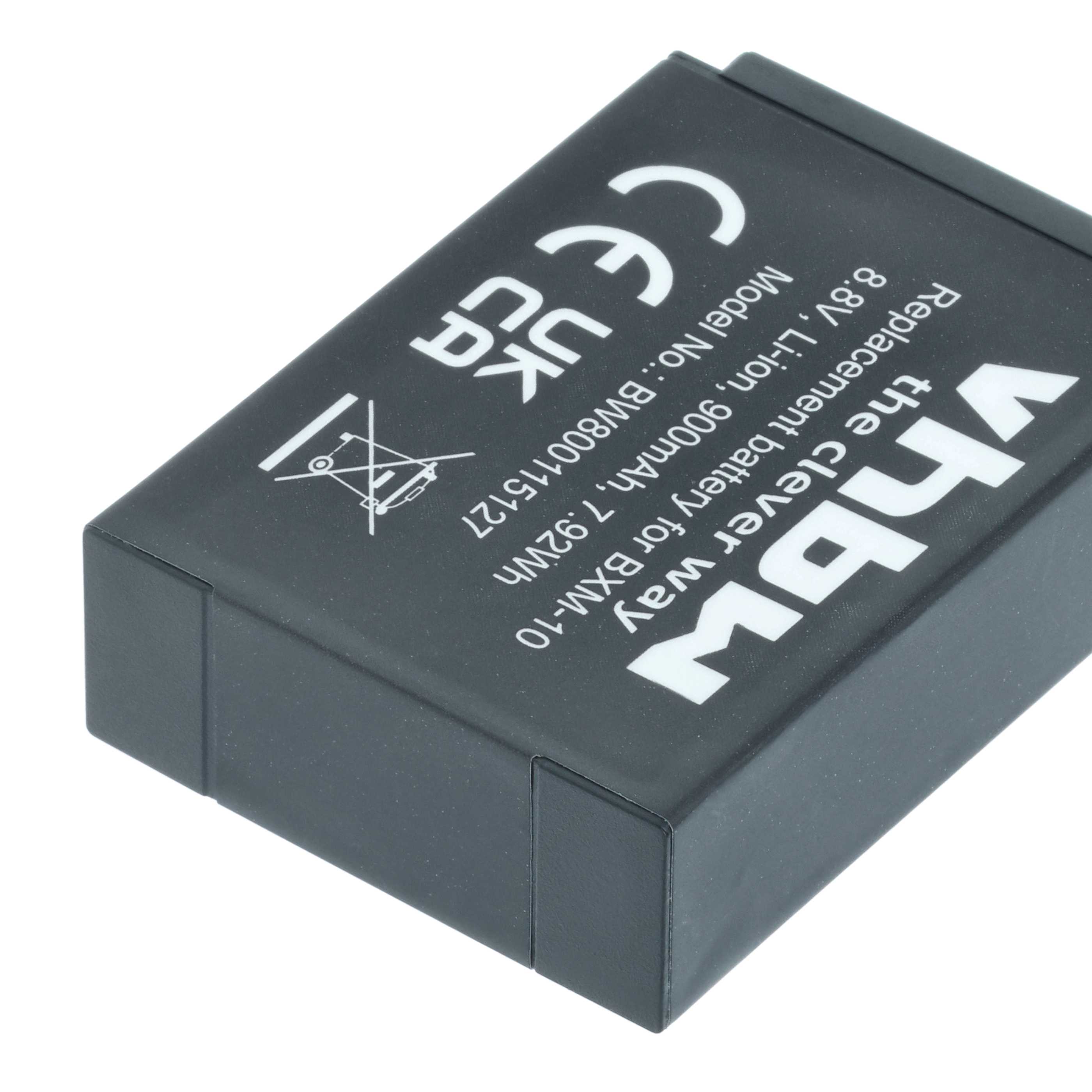 Battery replaces XiaoYi BXM-10 - 900mAh, 8.8V, Li-Ion
