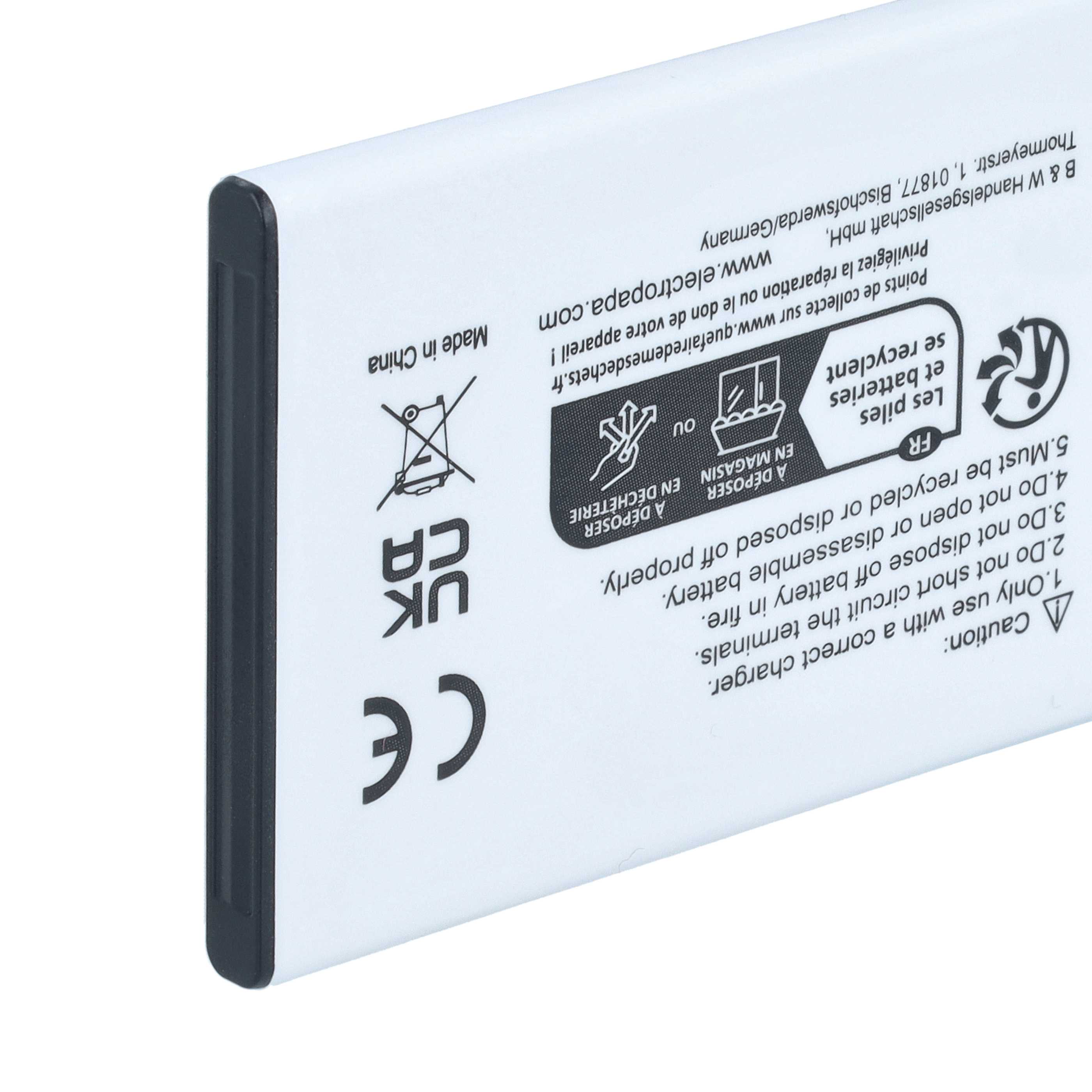 Akumulator do telefonu smartfona zamiennik Nokia BL-4UL, BL-4WL - 1200 mAh 3,7 V Li-Ion