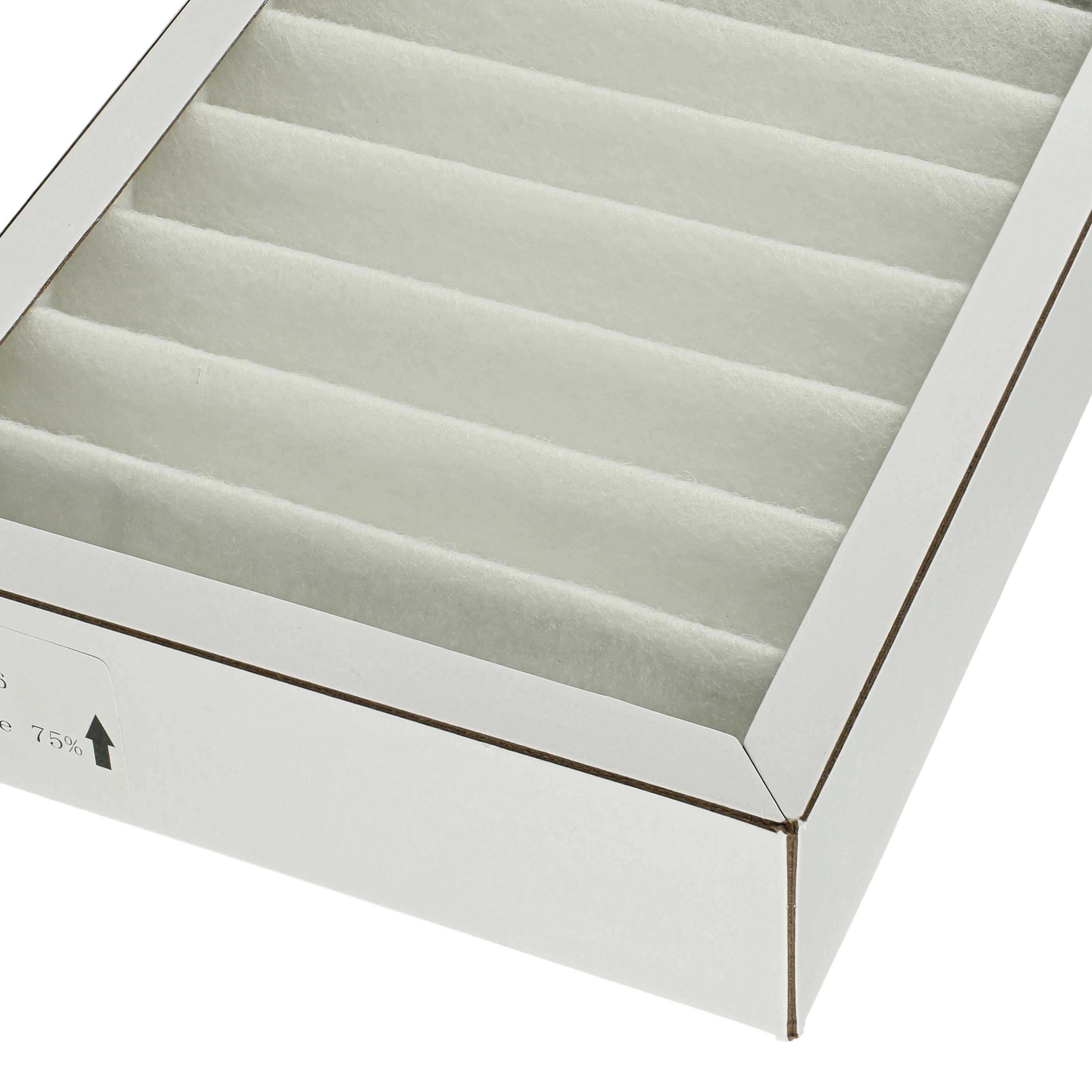 2x Filter als Ersatz für Pluggit APFG4F7-180 für Pluggit Lüfter - Filterklasse G4, weiß