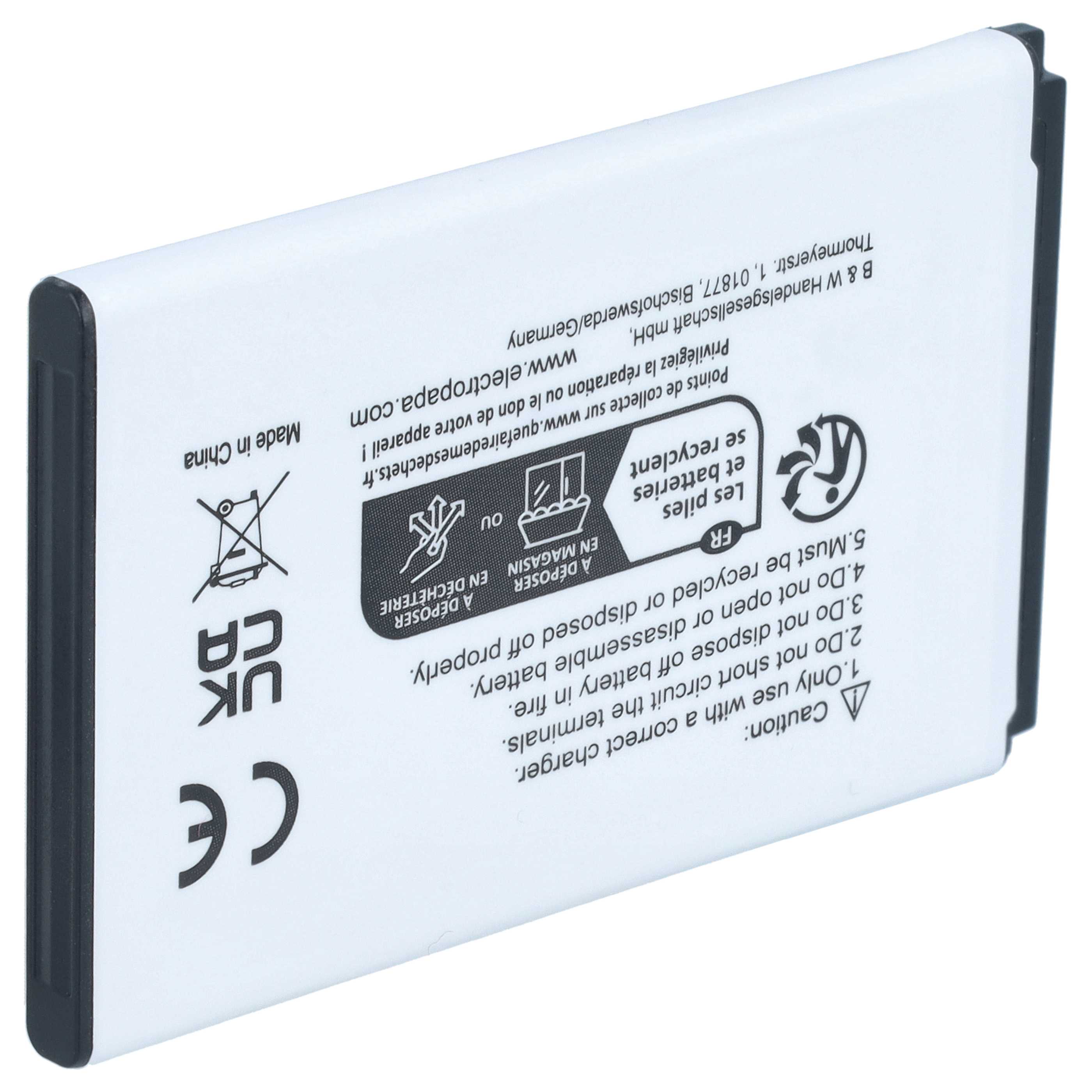 Akumulator do telefonu smartfona zamiennik Nokia BL-4UL, BL-4WL - 1200 mAh 3,7 V Li-Ion