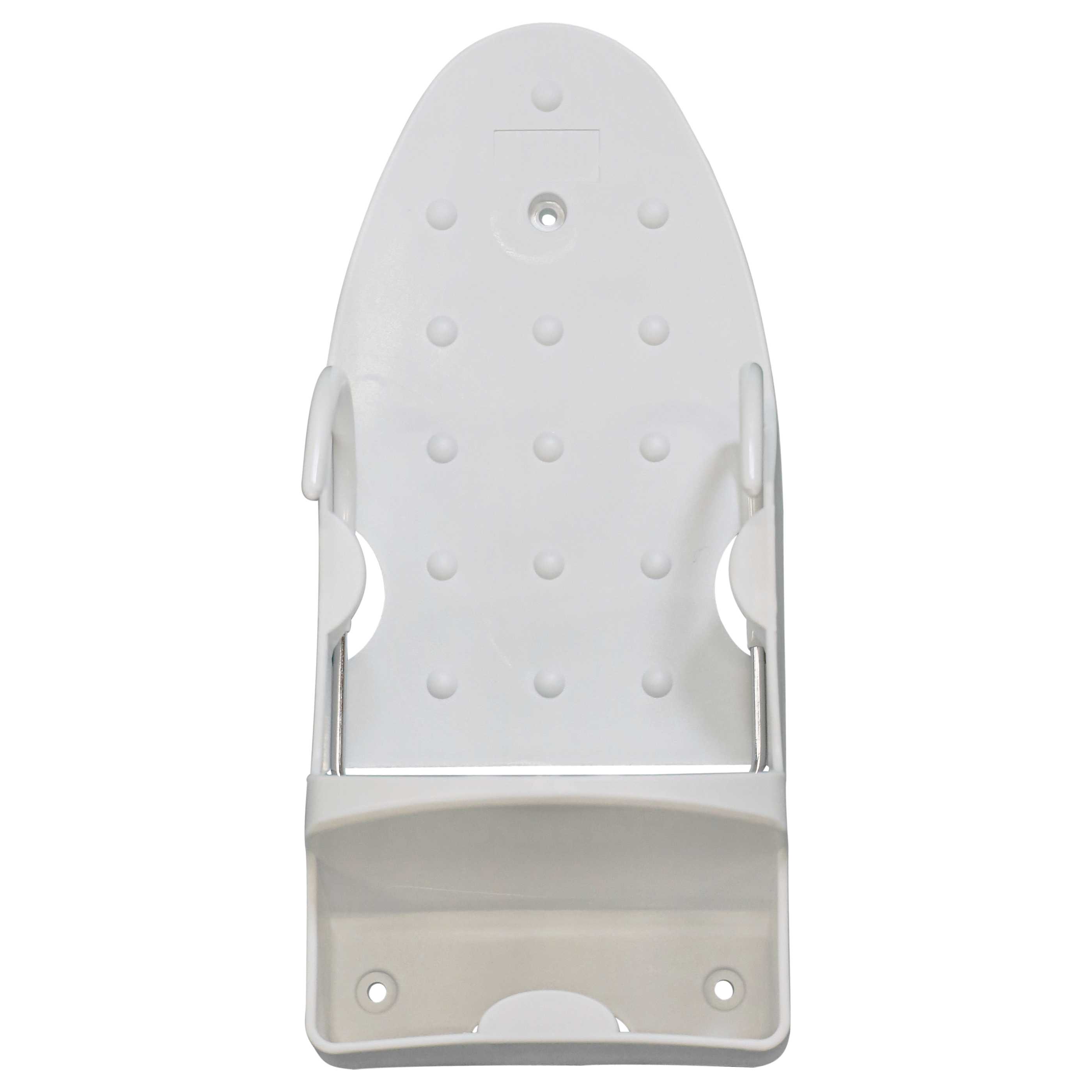 Supporto da parete per ferro e asse da stiro - 11,5 x 22,5 x 9 cm, bianco