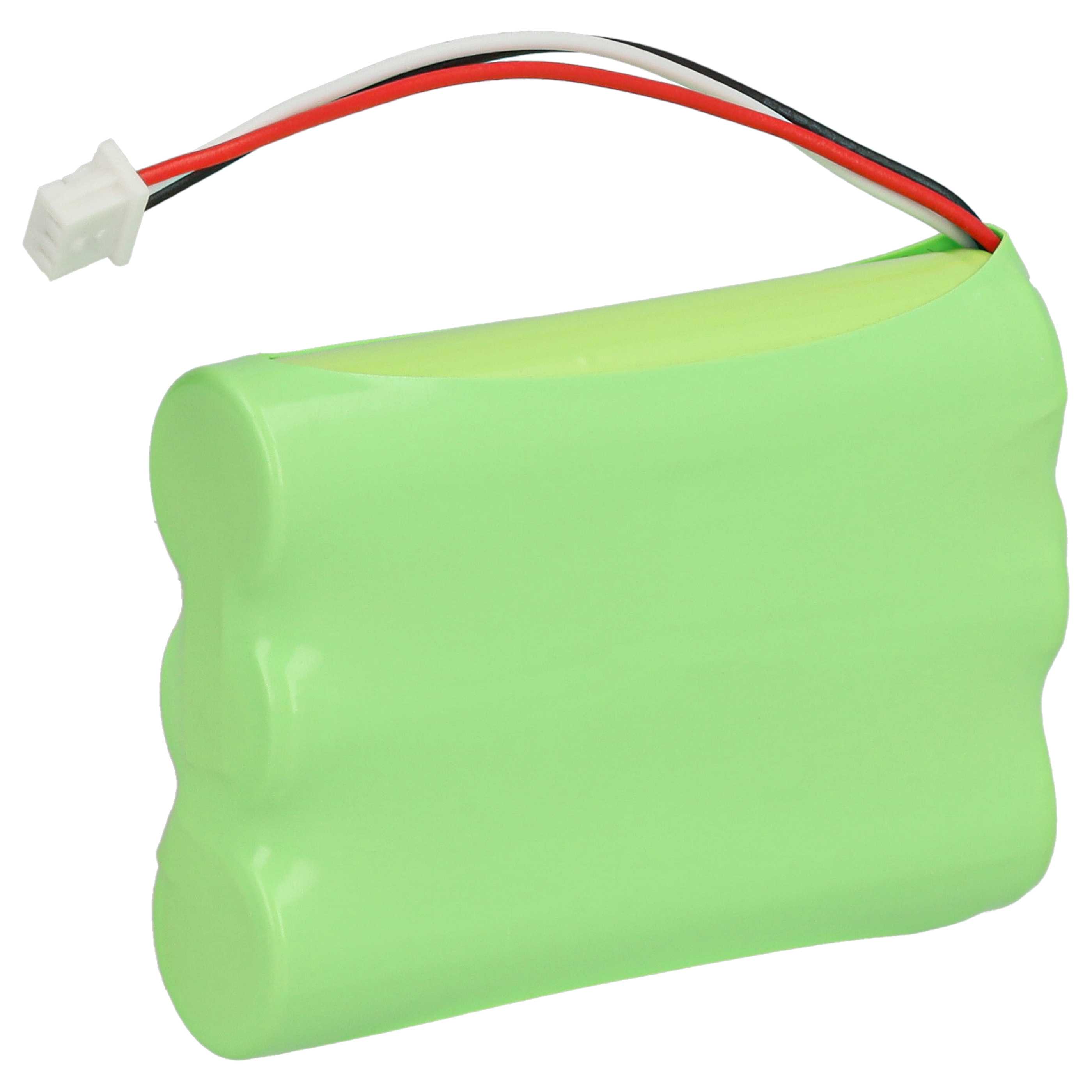 2x Batteries remplace Agfeo 23NO09TT30, 84743411, AH-AAA600F pour téléphone Agfeo - 600mAh 3,6V NiMH
