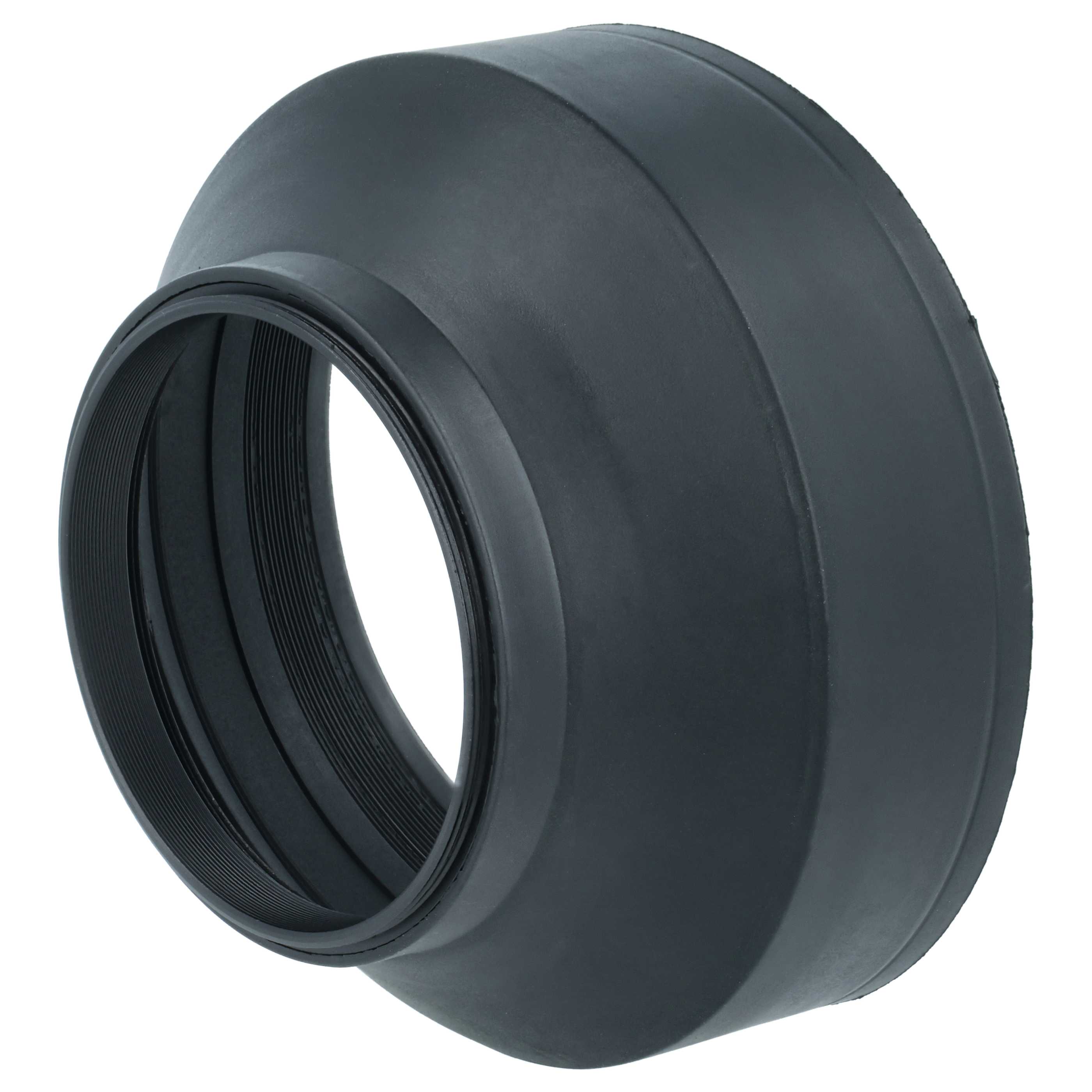 Lens Hood suitable for Lens with 62 mm Diameter, rubber, black