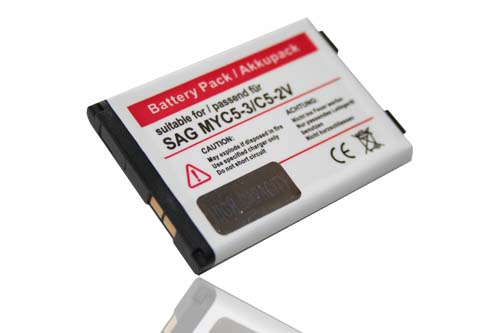 Akumulator bateria do telefonu smartfona zam. Sagem 252310505 - 650mAh, 3,7V, Li-Ion