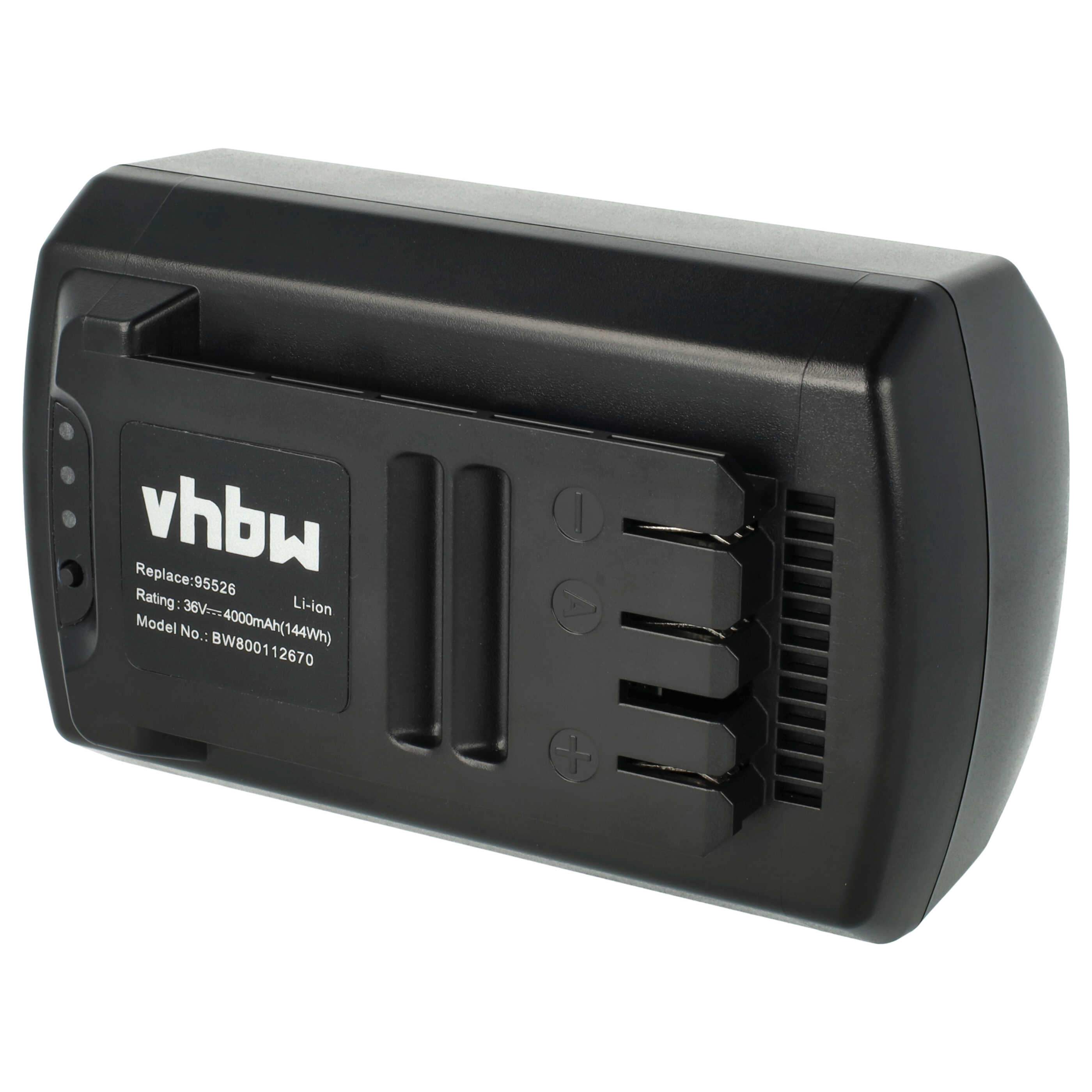 Battery replaces Garden Feelings R1S-360-AH-C 36V Electric Power Tool - 4000 mAh, 36 V, Li-Ion