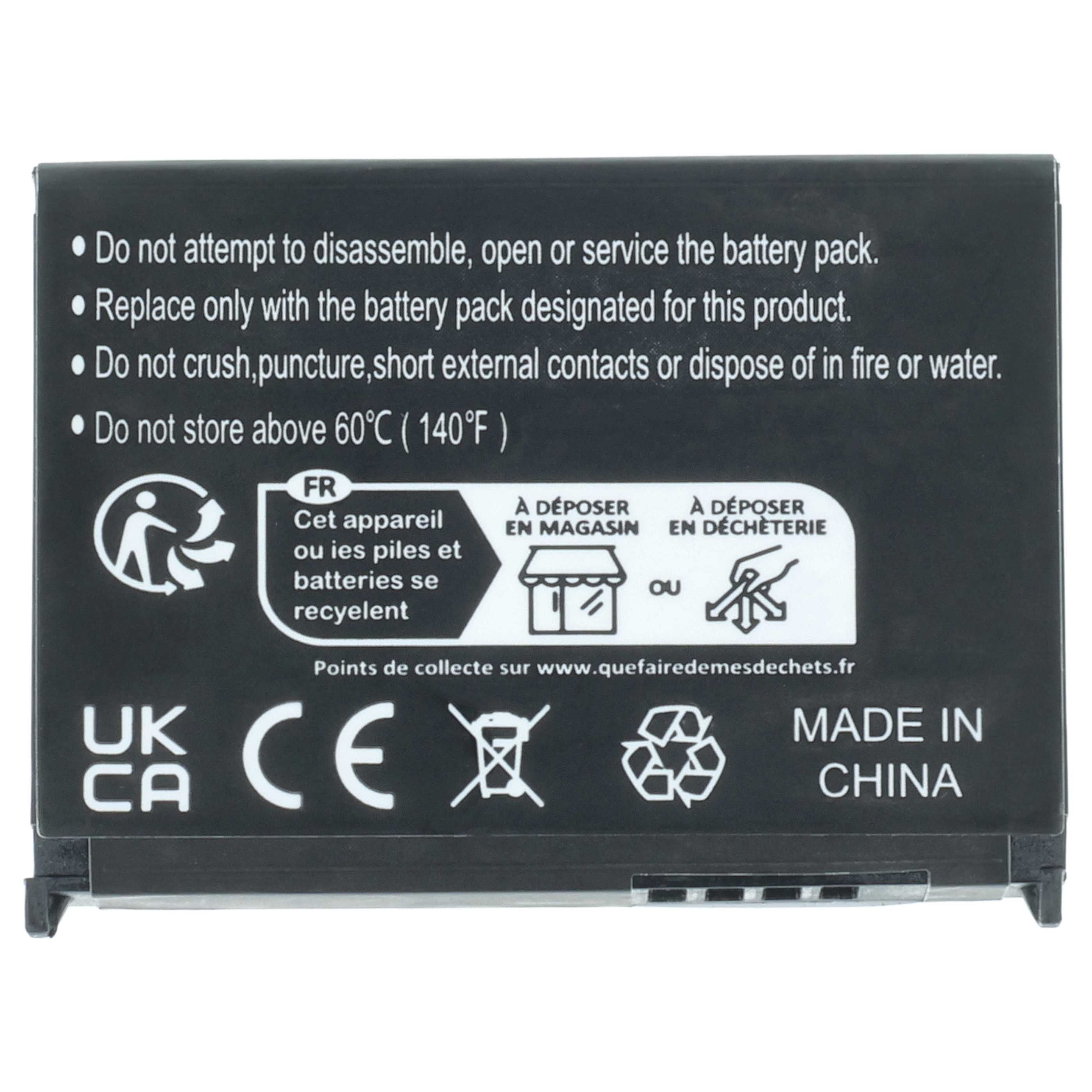 Akumulator do nawigacji GPS zamiennik Garmin 010-11143-00, 361-00038-01 - 1880 mAh 3,7 V Li-Ion