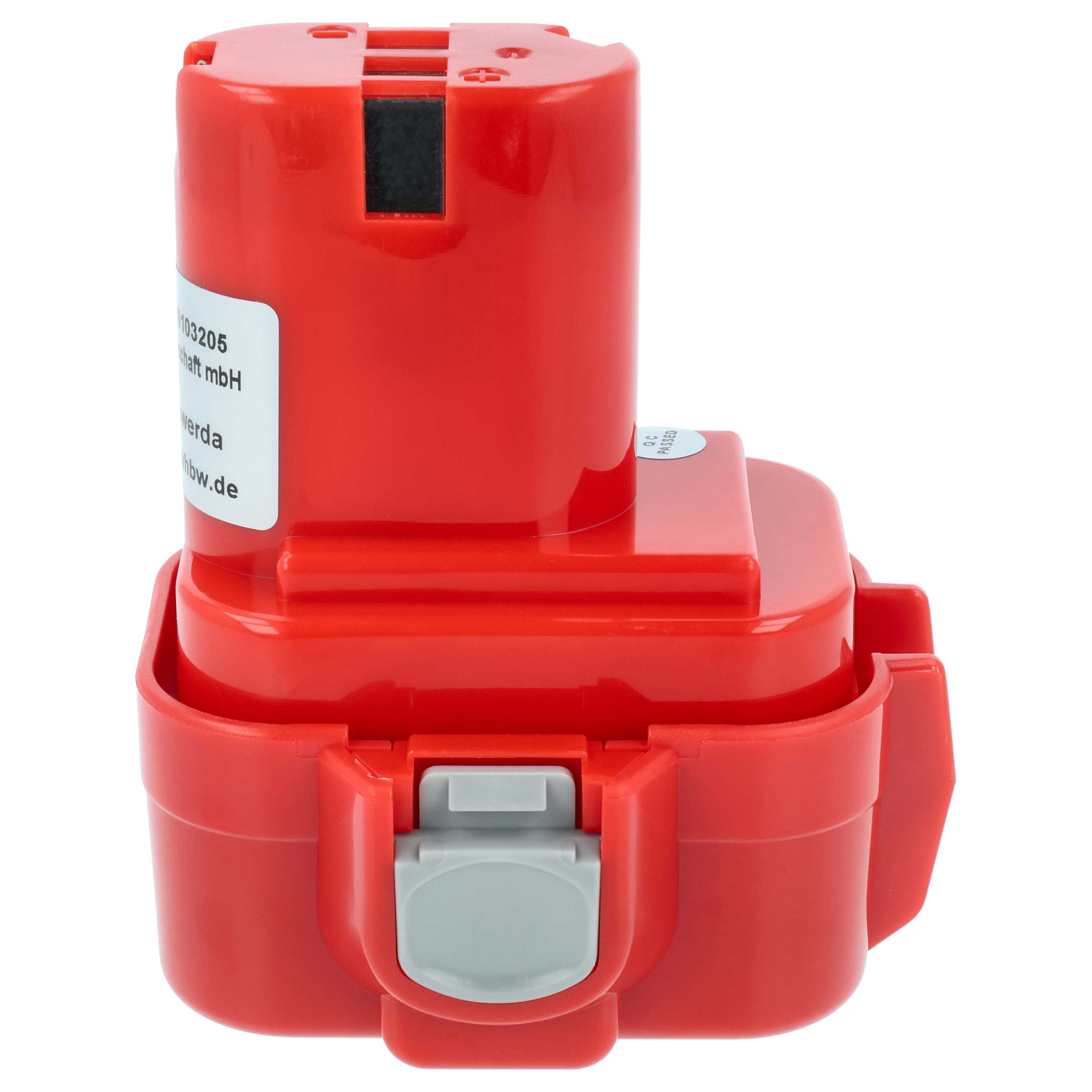 3x Battery replaces Makita 192321-5, 192404-1, 192019-4, 192534-8 Electric Power Tool - 3000 mAh, 9.6 V, NiMH
