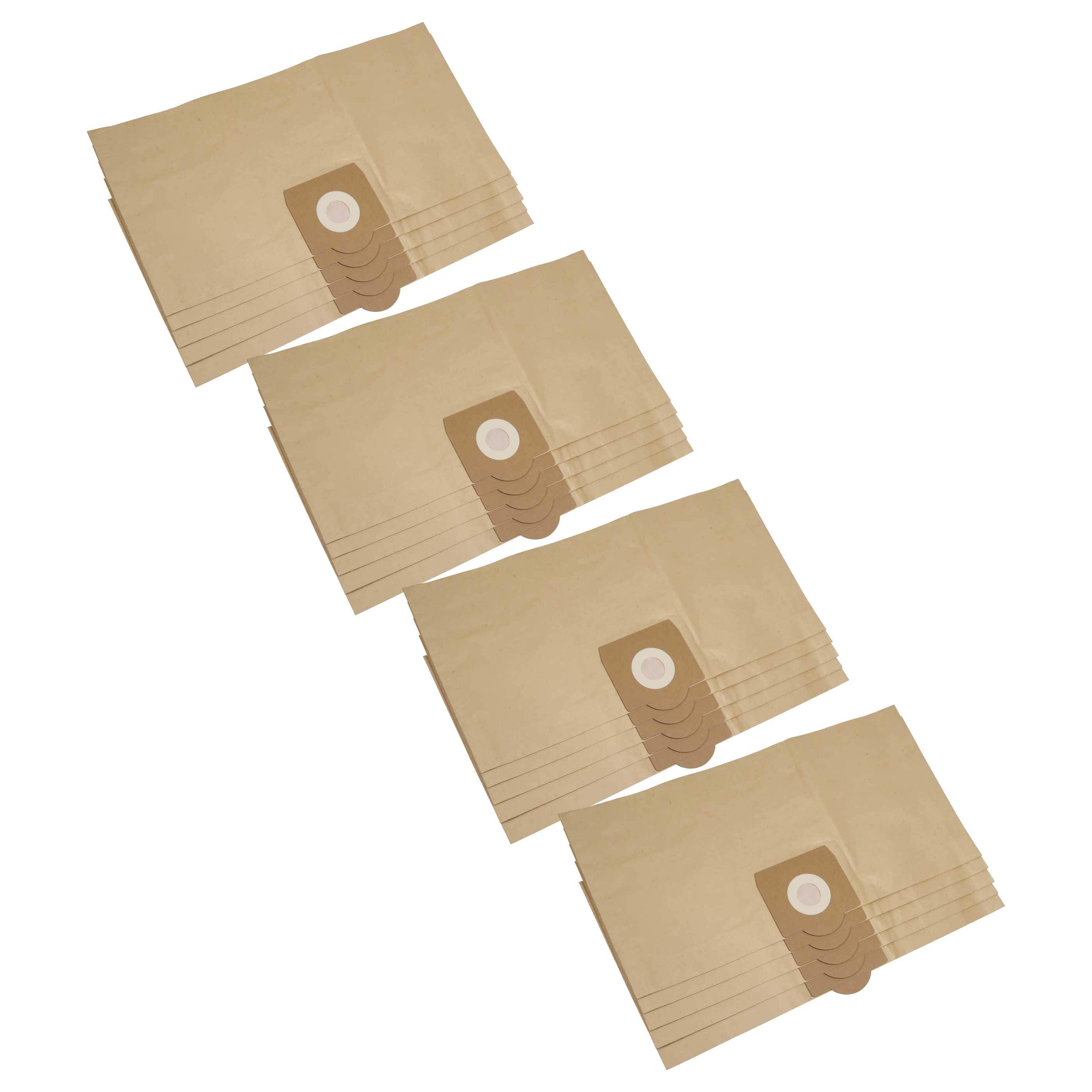 20x Sac remplace Kärcher 69040510, 6.904-051.0, 6.904051.0, 6904-0510 pour aspirateur Kärcher - papier