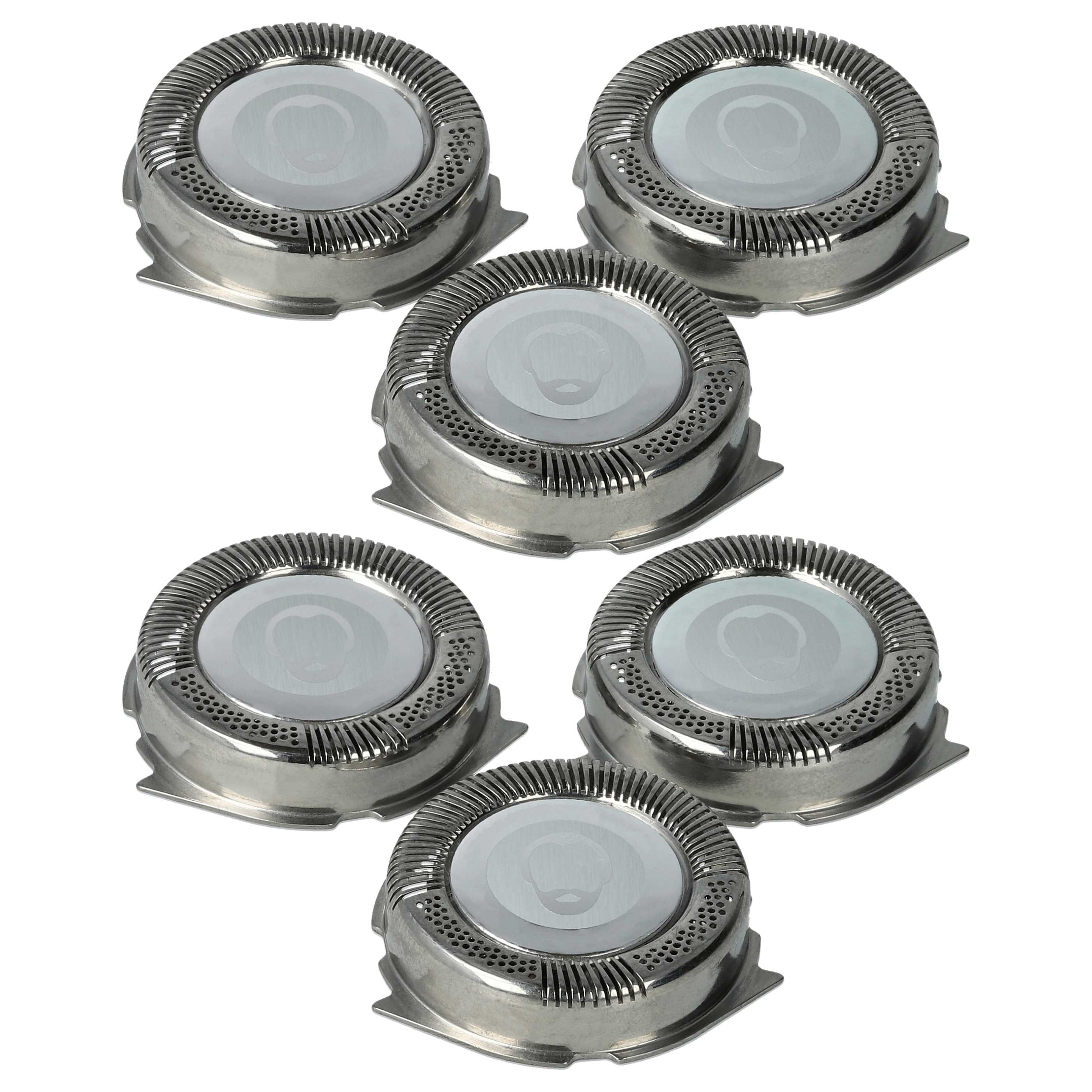 6x Cabezales Reemplaza Philips HQ8 SH50 Para Afeitadoras Philips 6x Cabezales Reemplaza Philips HQ8 SH50 Para Afeitadoras Philips