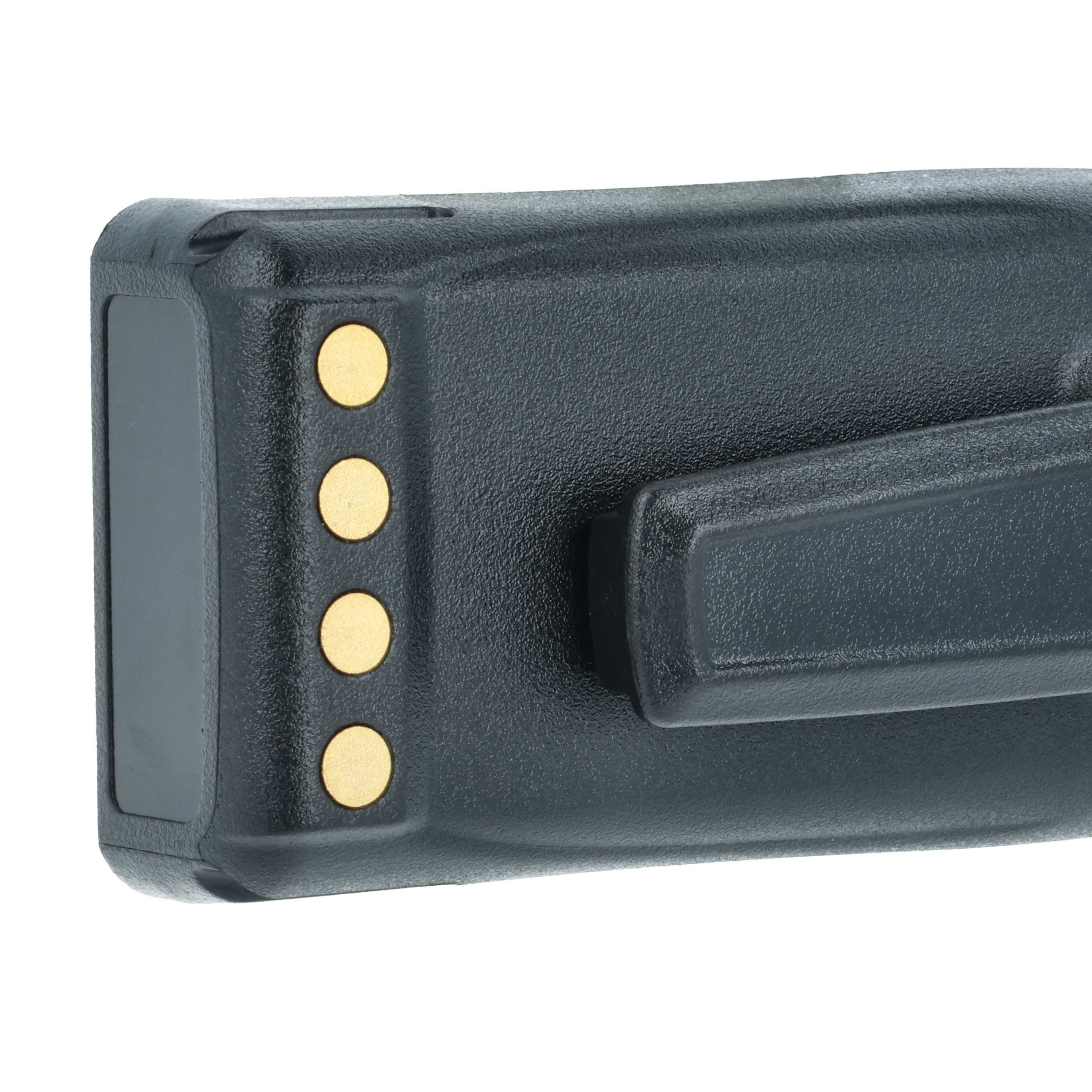 Radio Battery replaces Hyt BL2102, BL1703Li, BL1703, BL-2102Li, BH1801 - 2100 mAh 7.4 V Li-Ion + Belt Clip