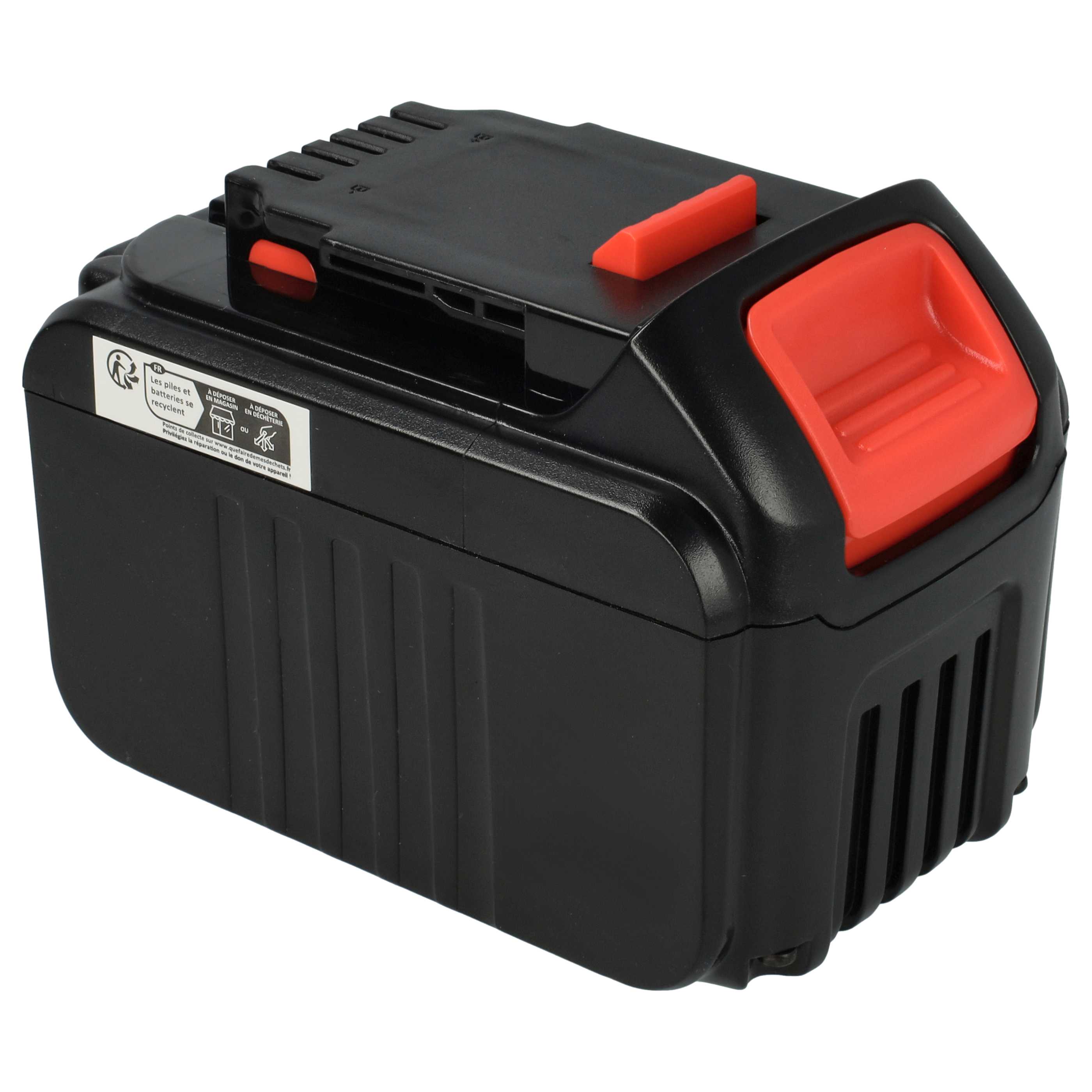 Electric Power Tool Battery Replaces Dewalt DCB182, DCB180, DCB181-XJ, DCB181 - 6000 mAh, 18 V, Li-Ion