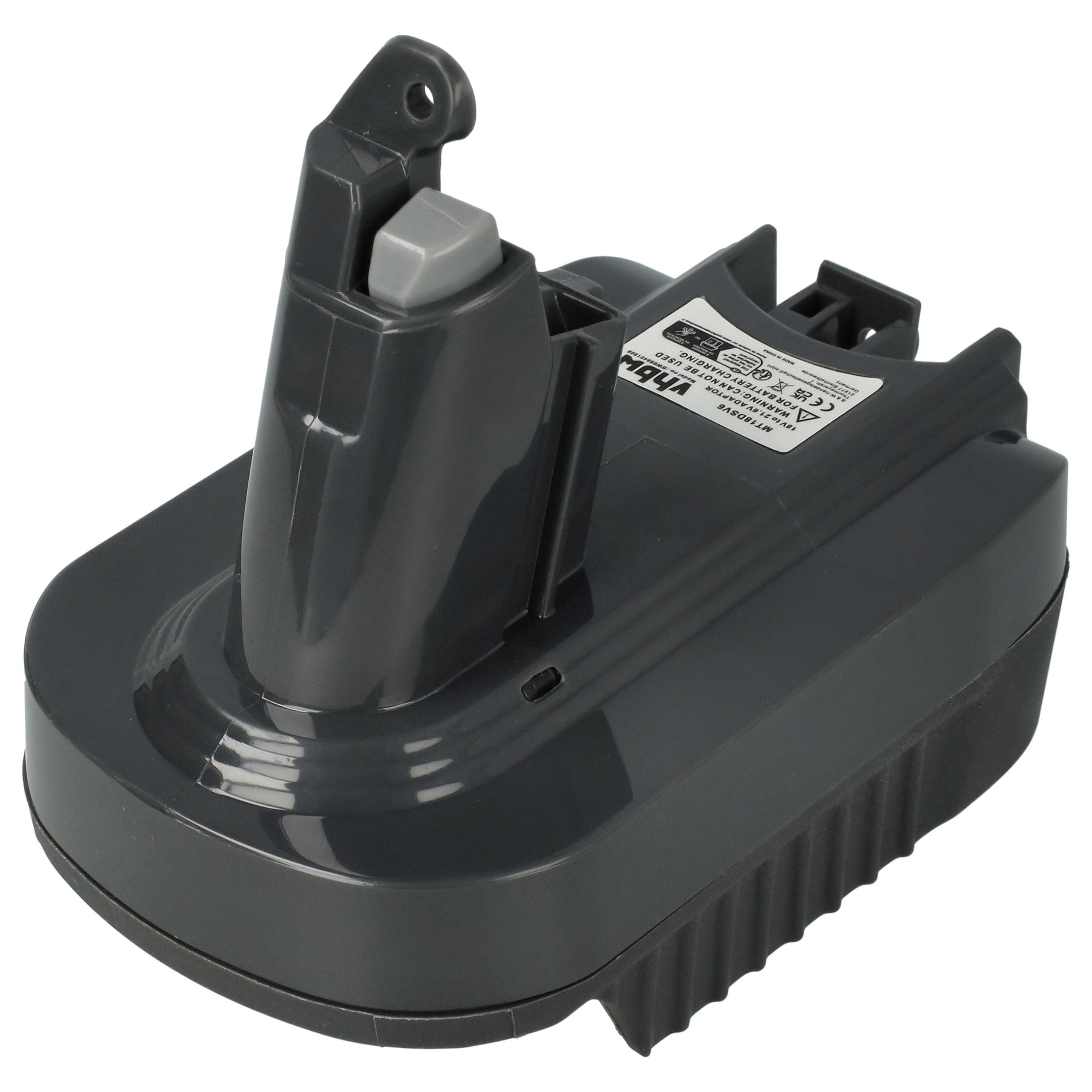 Adaptateur de batterie Makita 18 V Li-ion vers batterie d'aspirateur Dyson SV03