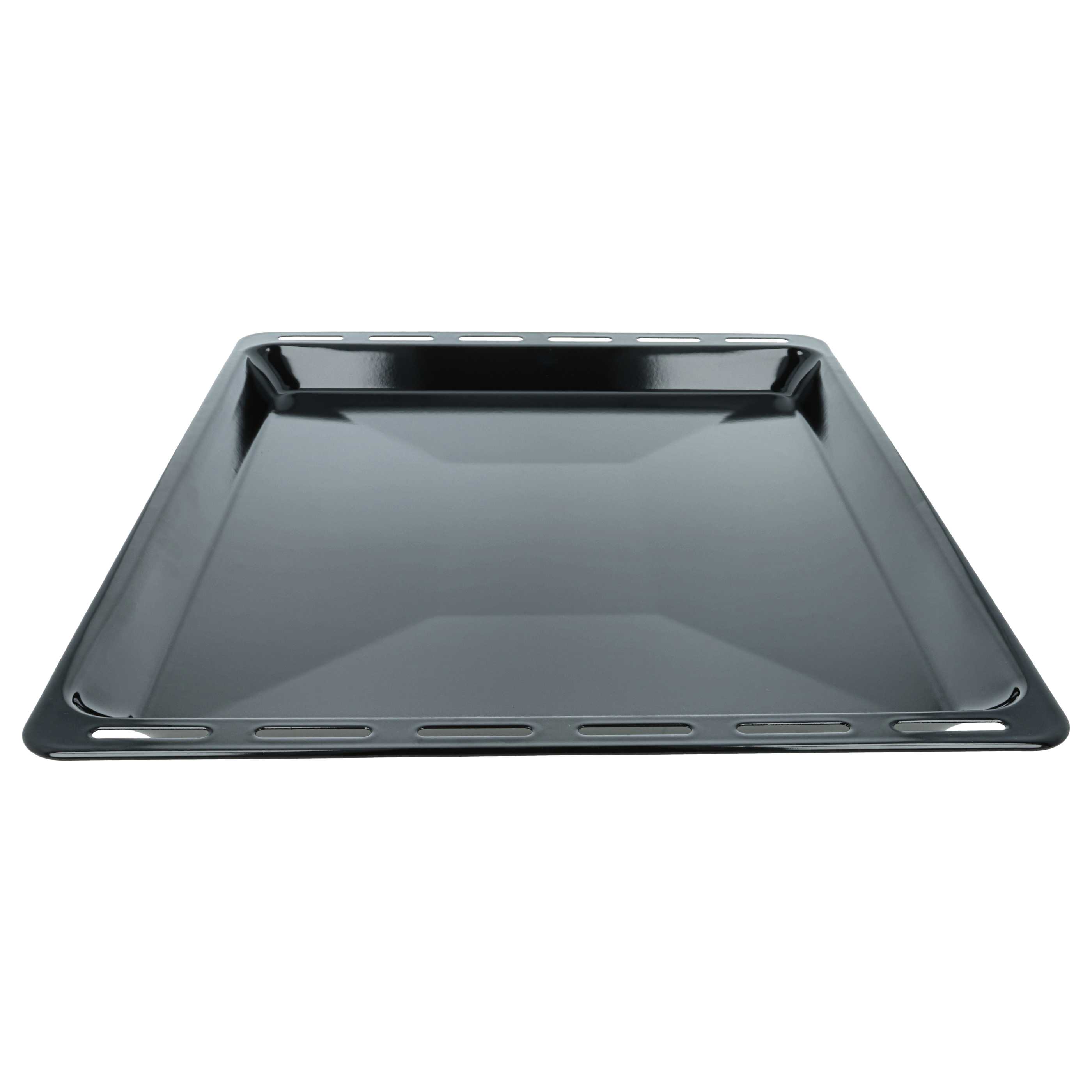 Plaque remplace Amica 00434175, 00435847, 00574876, 00574912 pour four - 46,5 x 37 x 3 cm, anti-adhésif noir