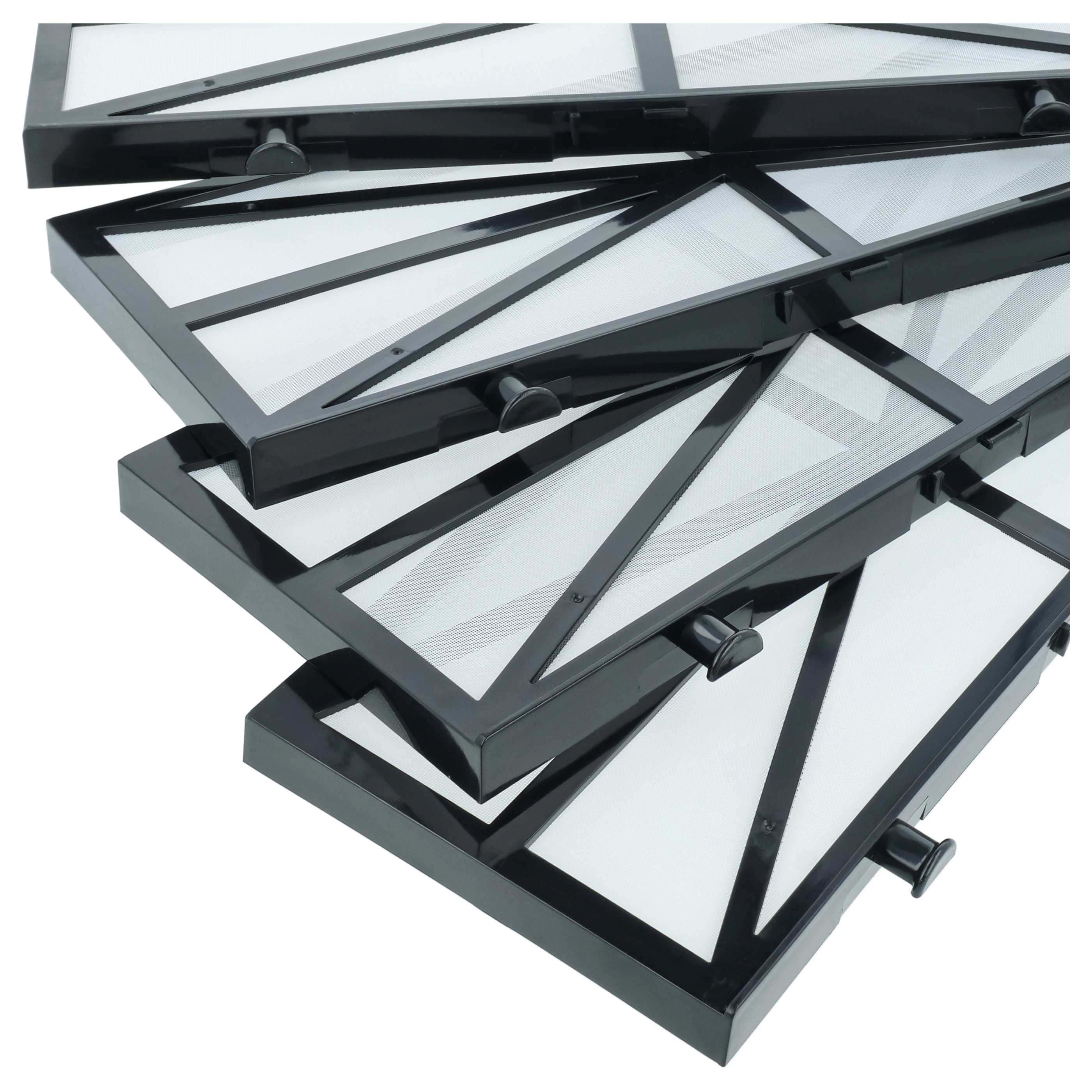4x Filtre remplace Dolphin 9991407-ASSY pour aspirateur de piscine -Microfiltre 27,7 x 12,3 x 6,1 cm