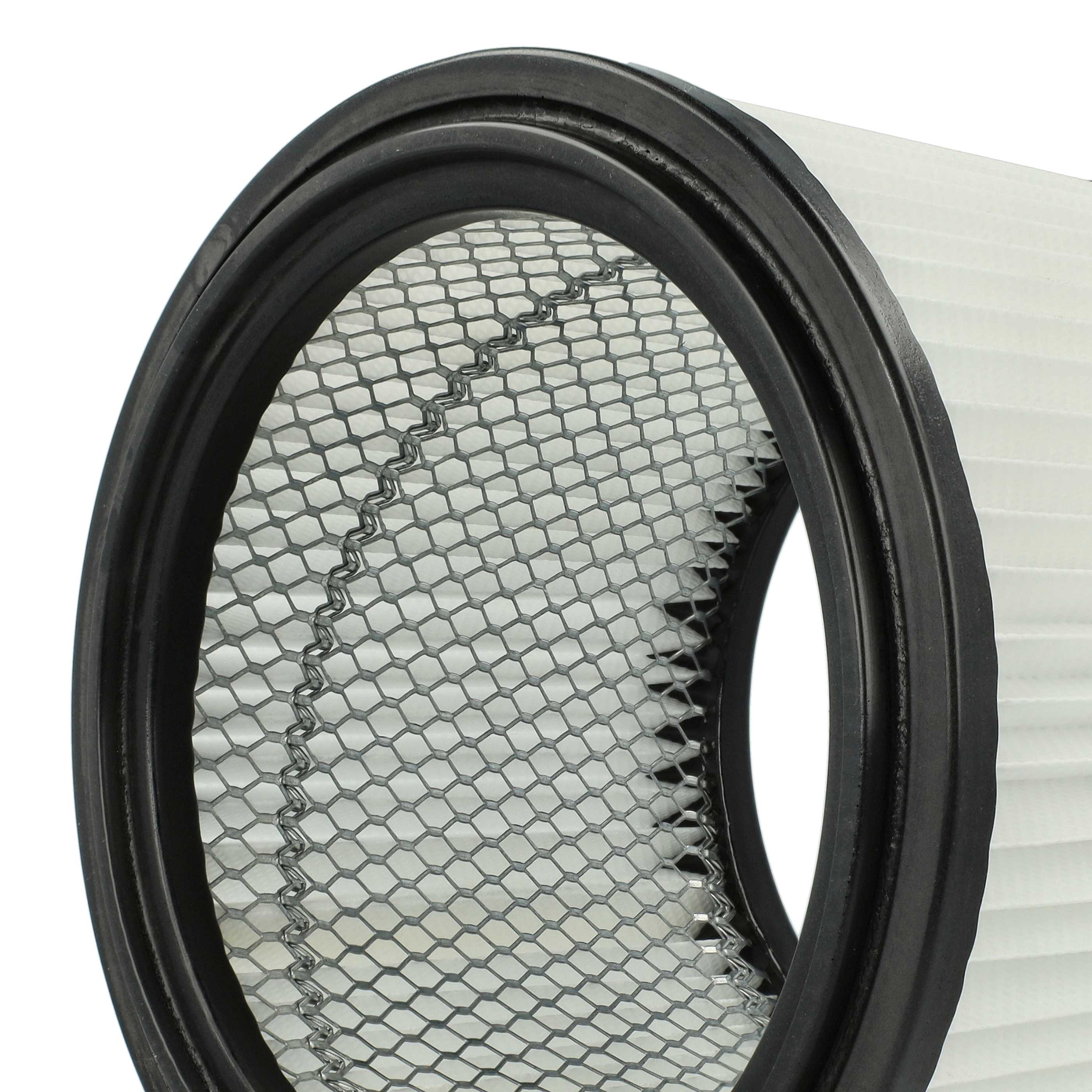 4x Filtro reemplaza Starmix FPP 3500 WS, 460727 para aspiradora Starmix, negro / blanco