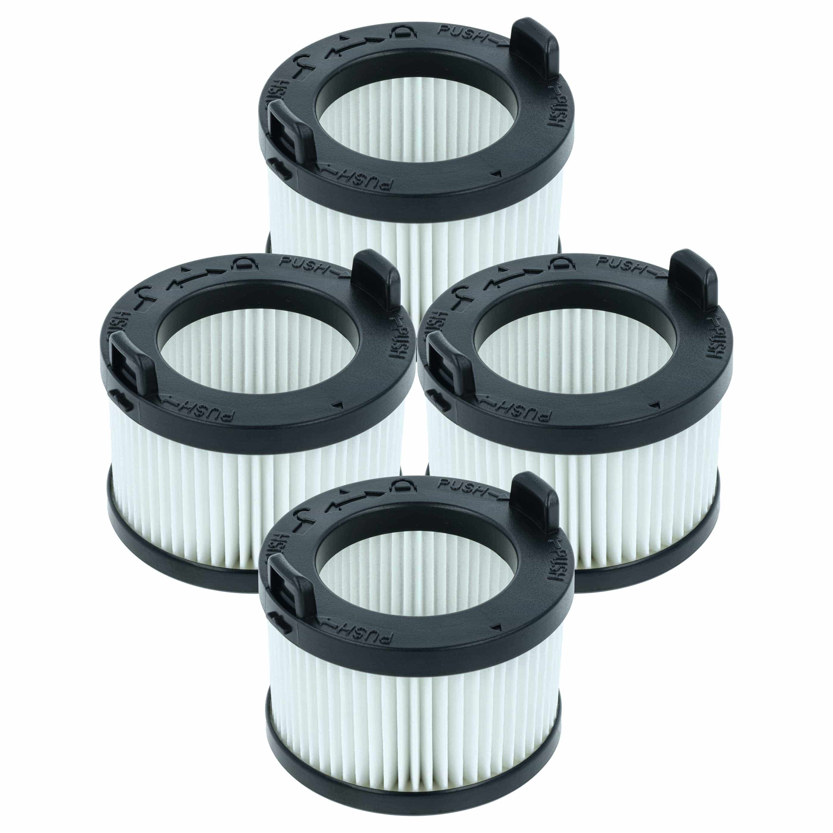 4x main filter suitable for Levoit, Redkey IQ 40 Vacuum Cleaner