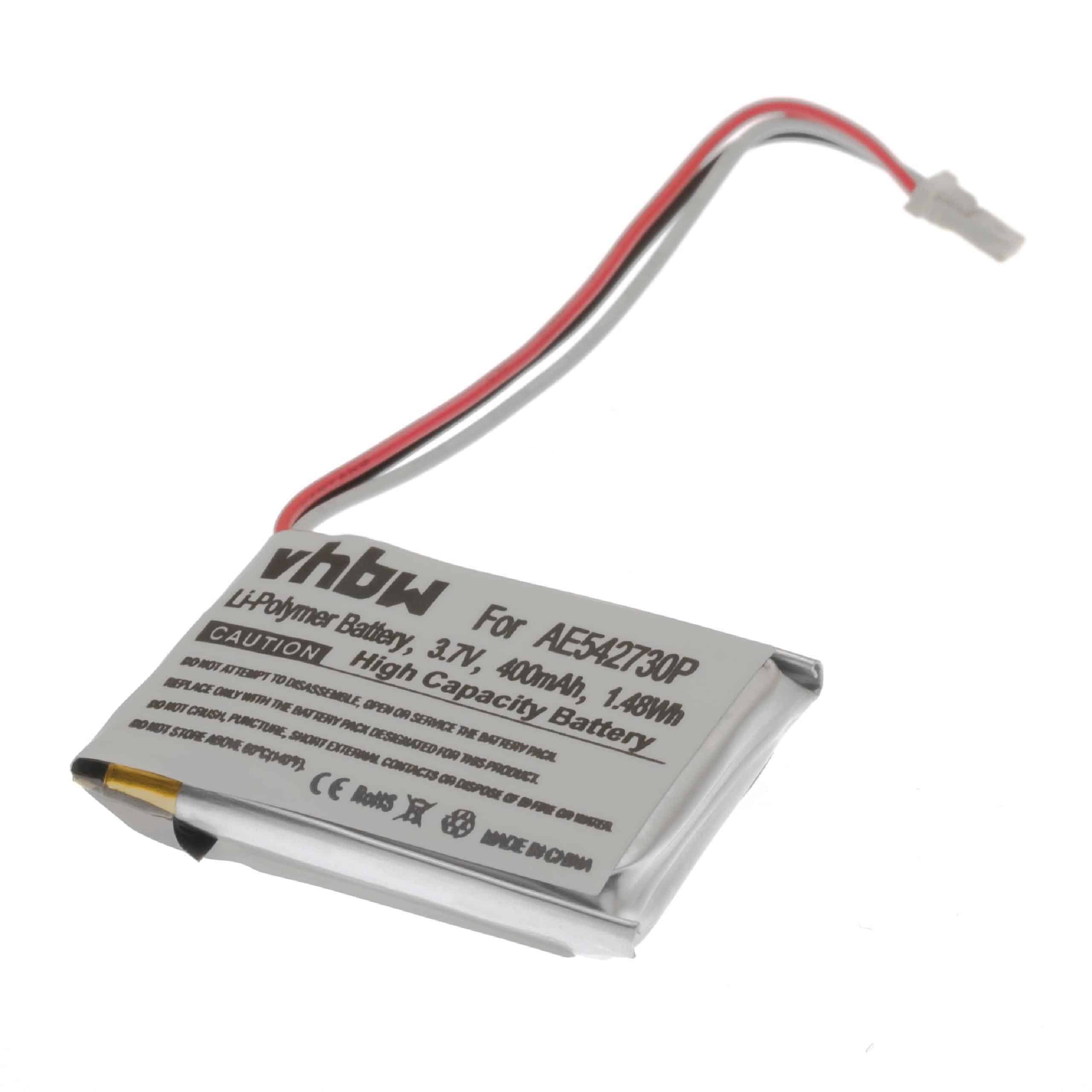 GPS Battery Replacement for Bushnell AE542730P - 400mAh, 3.7V