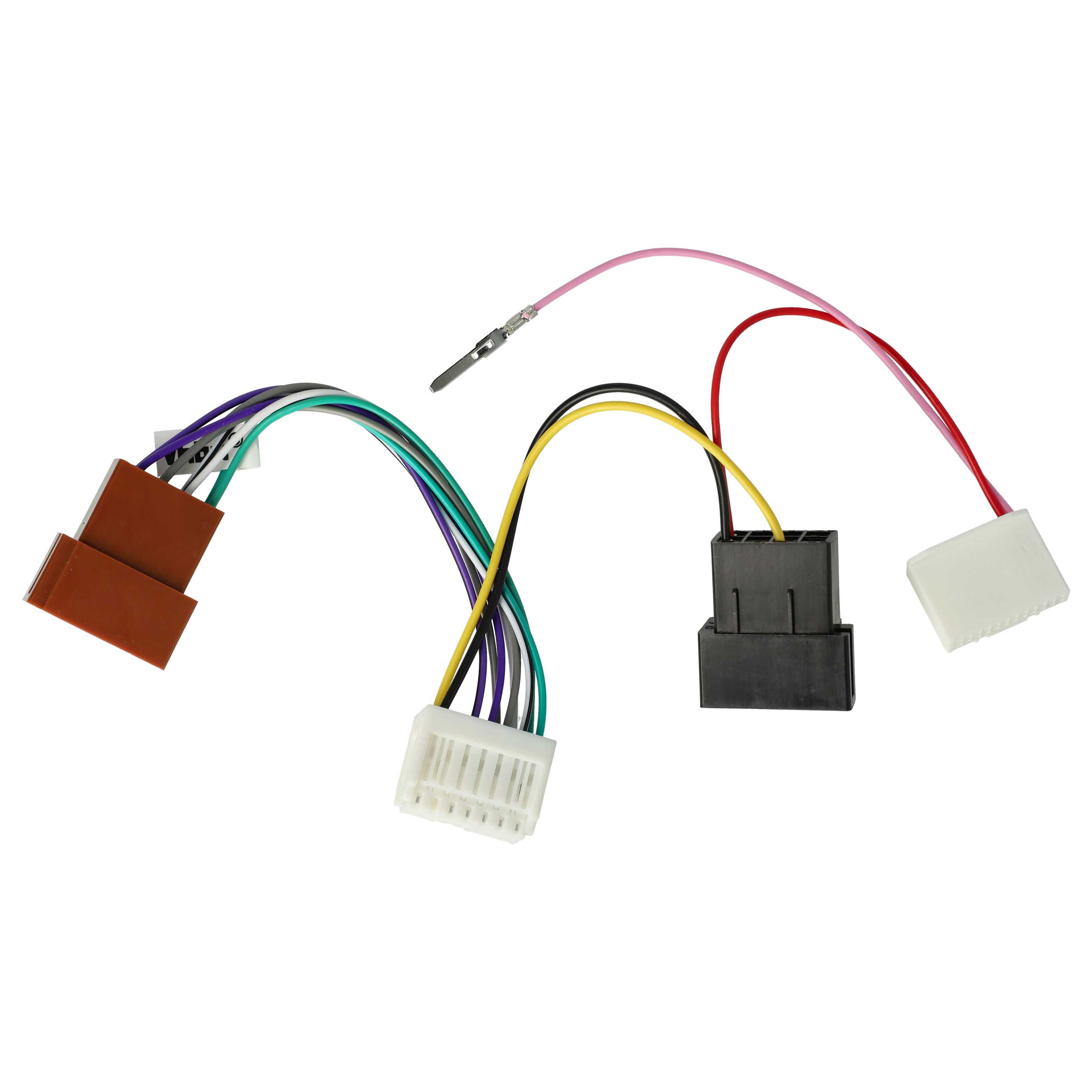 ISO Adapter passend für Renault, Dacia, Mercedes, Opel Autoradio u.a. - ISO 10487 Stecker