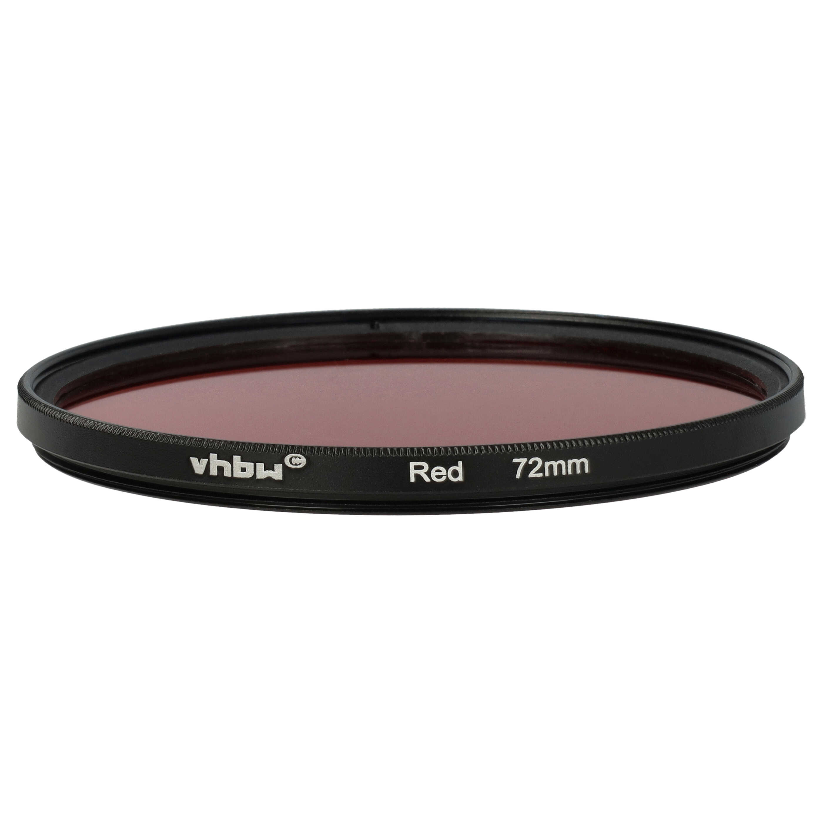 Farbfilter rot passend für Kamera Objektive mit 72 mm Filtergewinde - Rotfilter