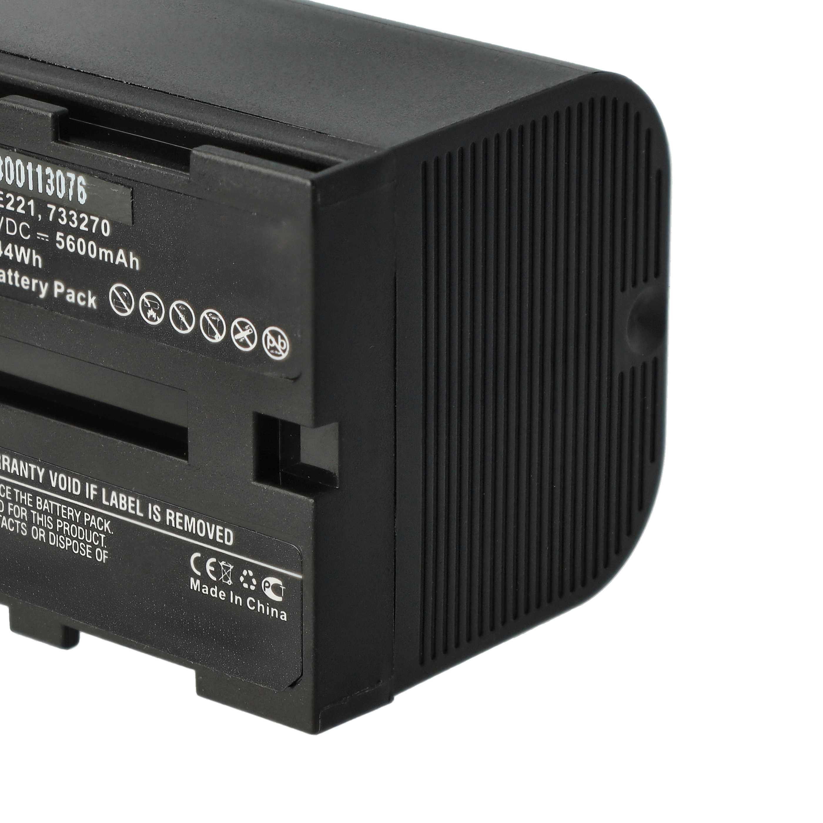 Messtechnik-Akku als Ersatz für Geomax ZBA200, ZBA400 für Leica - 5600mAh 7,4V Li-Ion