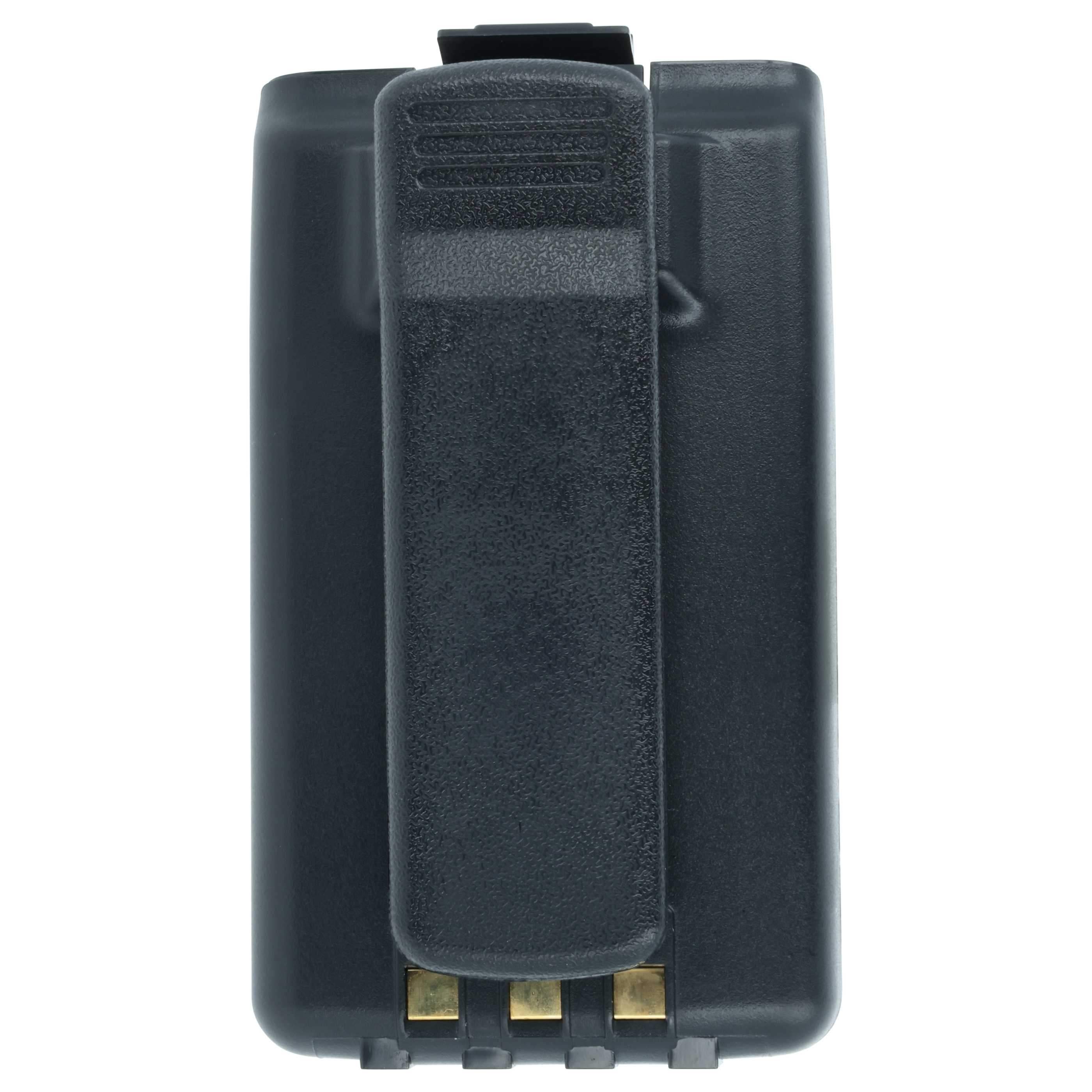 Radio Battery replaces Icom BP-200, BP-200L, BP-200H, BP-200XL, BP-200M - 750 mAh 9.6 V NiMH + Belt Clip