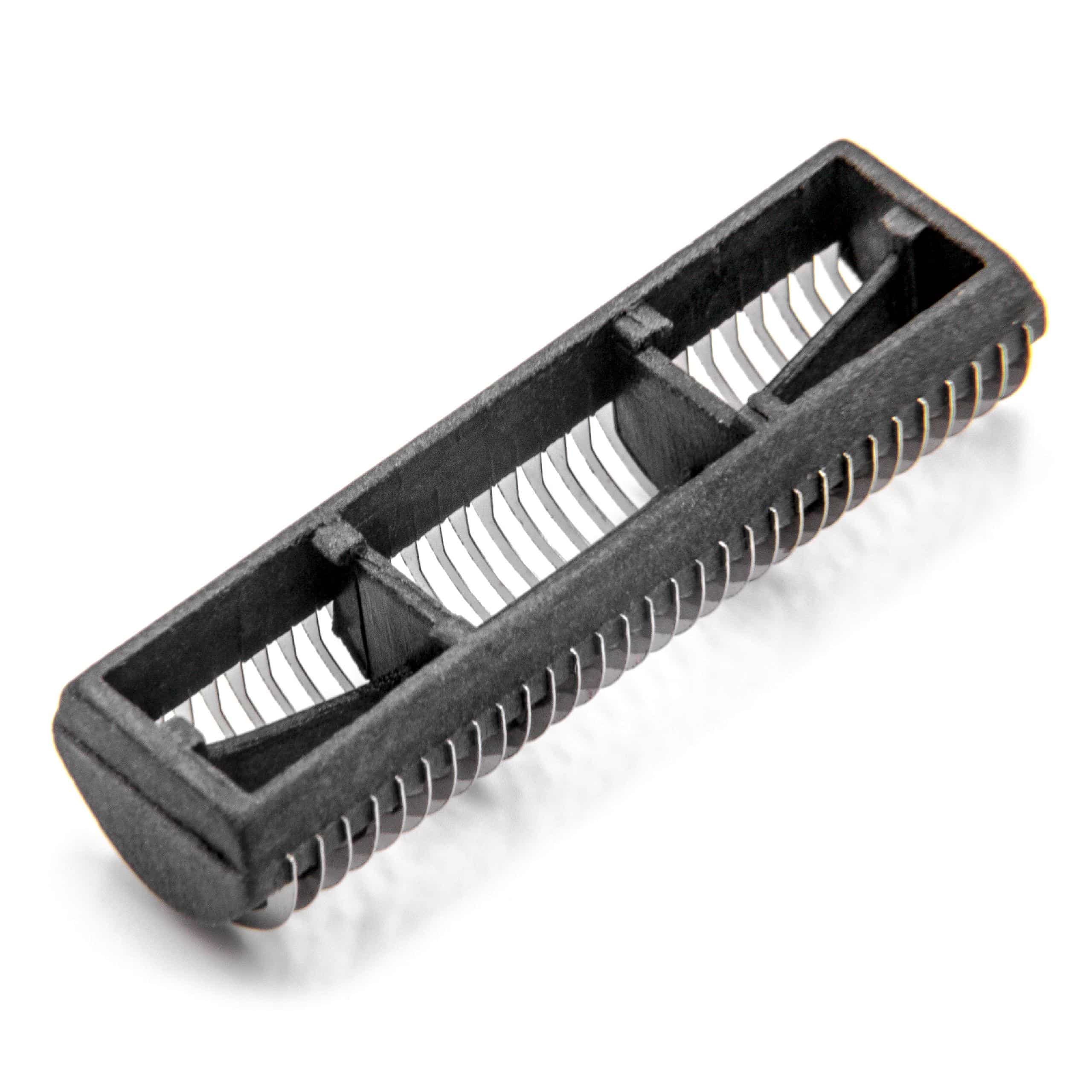 Pack piezas corte para afeitadoras Braun S - lámina + bloque, negro/plata