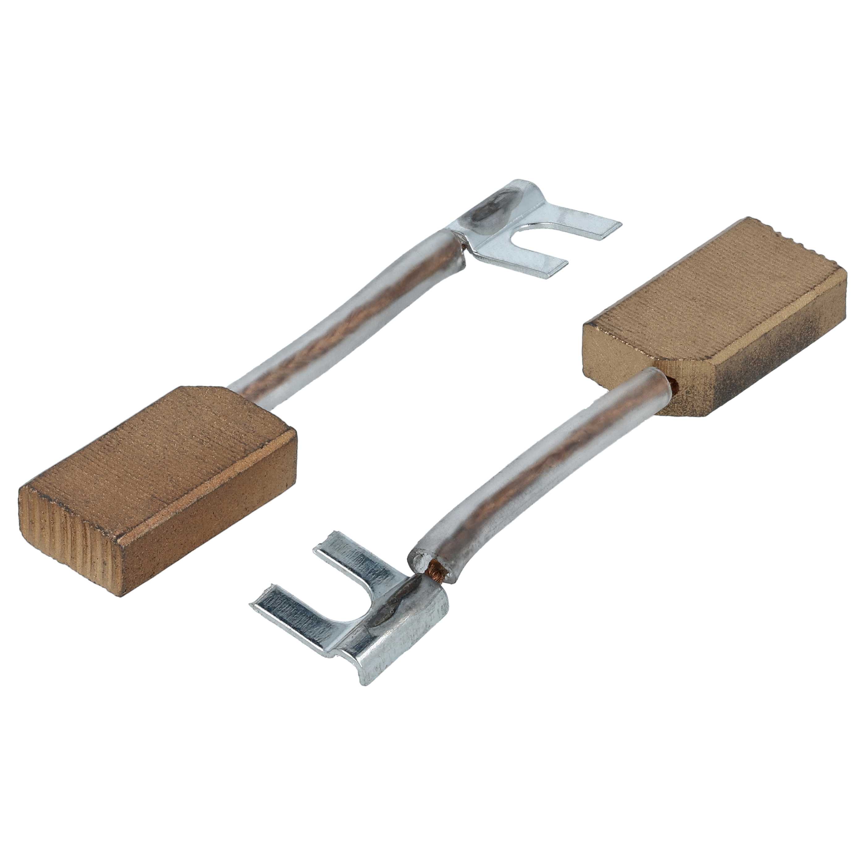 2x Kohlebürste als Ersatz für Fein 30711072000 für Elektrowerkzeug - 5 x 10 x 17mm