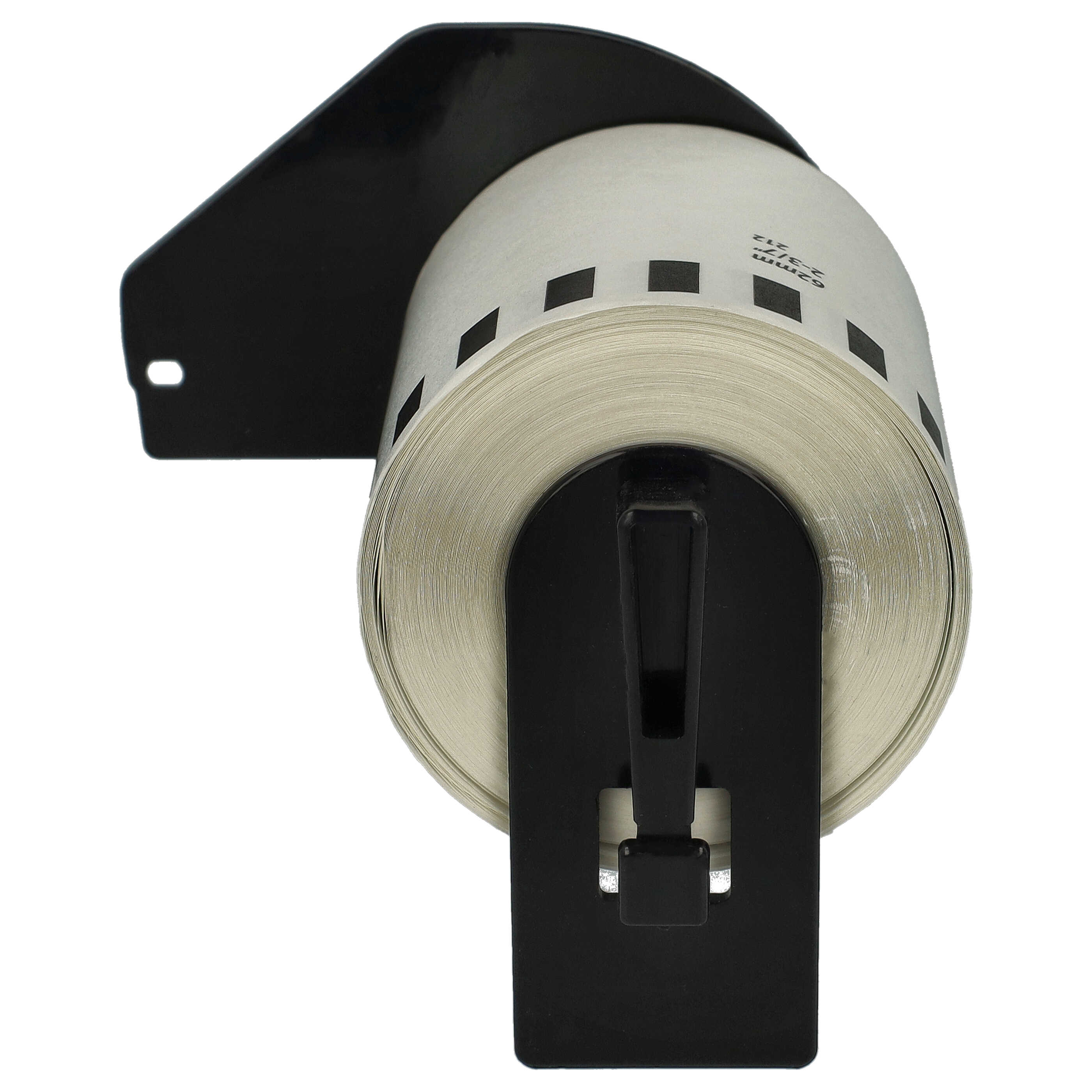 5x Label Roll replaces Brother DK-22212 Labeller - 62 mm x 15.24 m + Holder