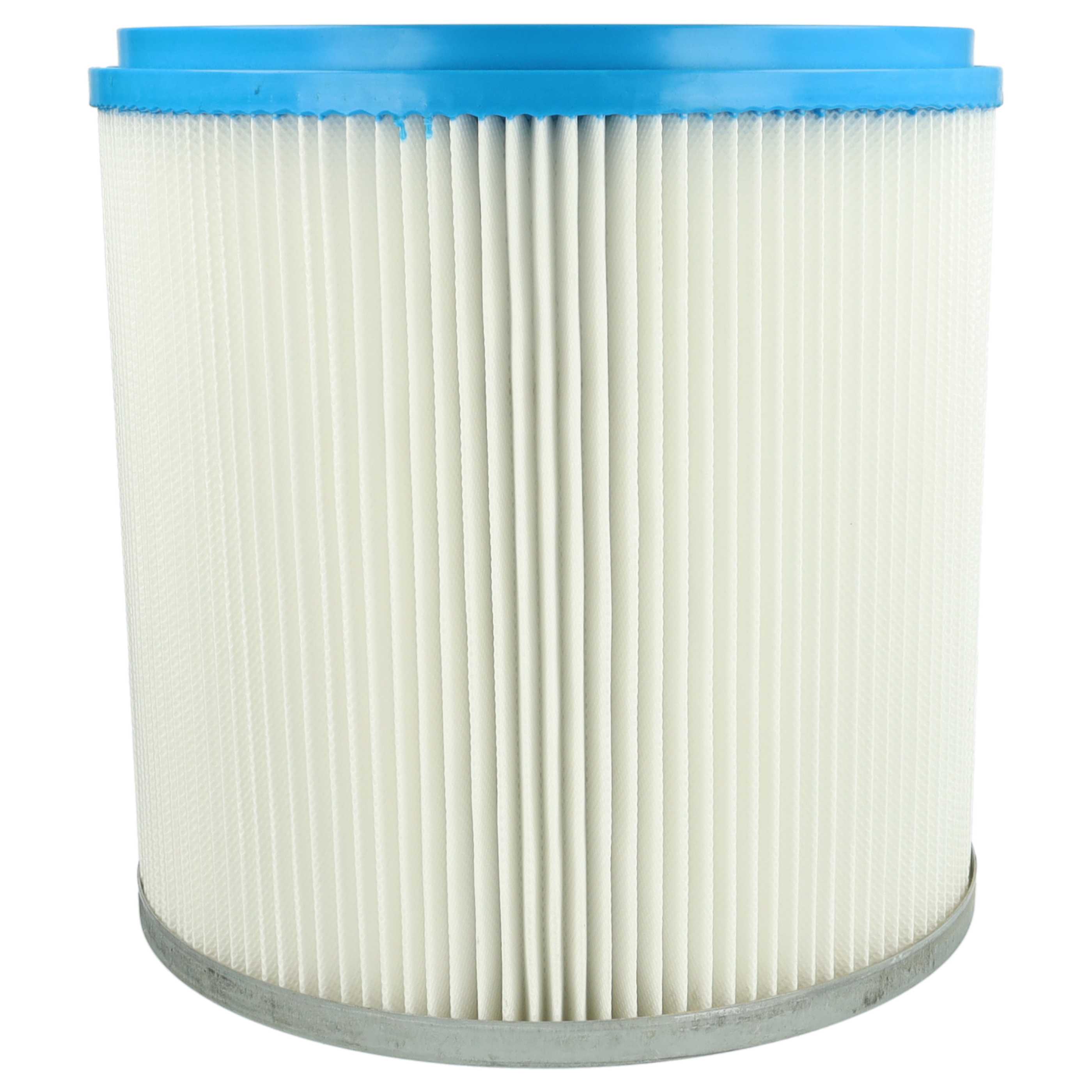 8x Filtercartridge filter replaces Bosch 2607432008 for Bosch Vacuum Cleaner, white / silver / blue