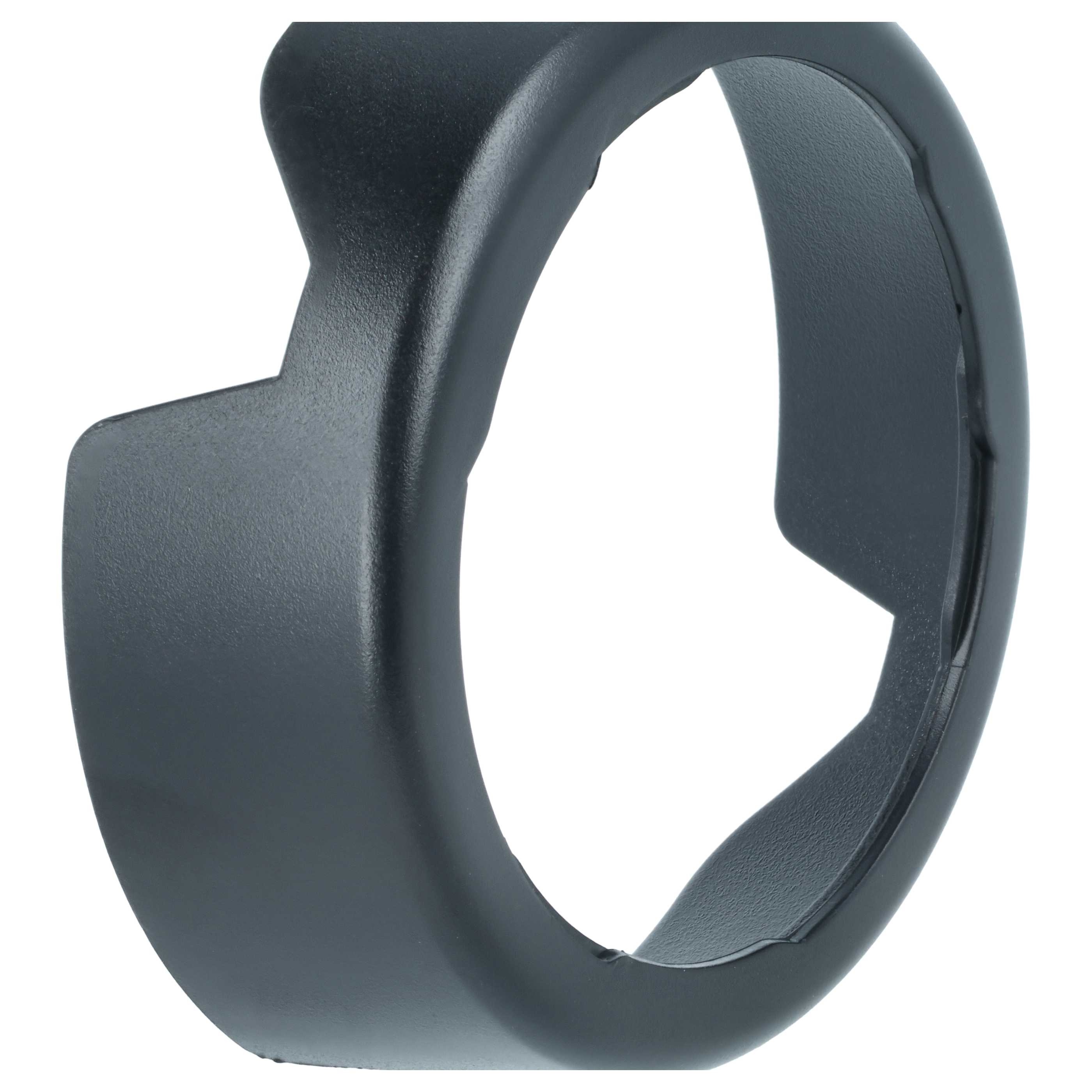Lens Hood replaces Canon EW-60C II for Canon Lens with 58 mm Diameter, plastic, black