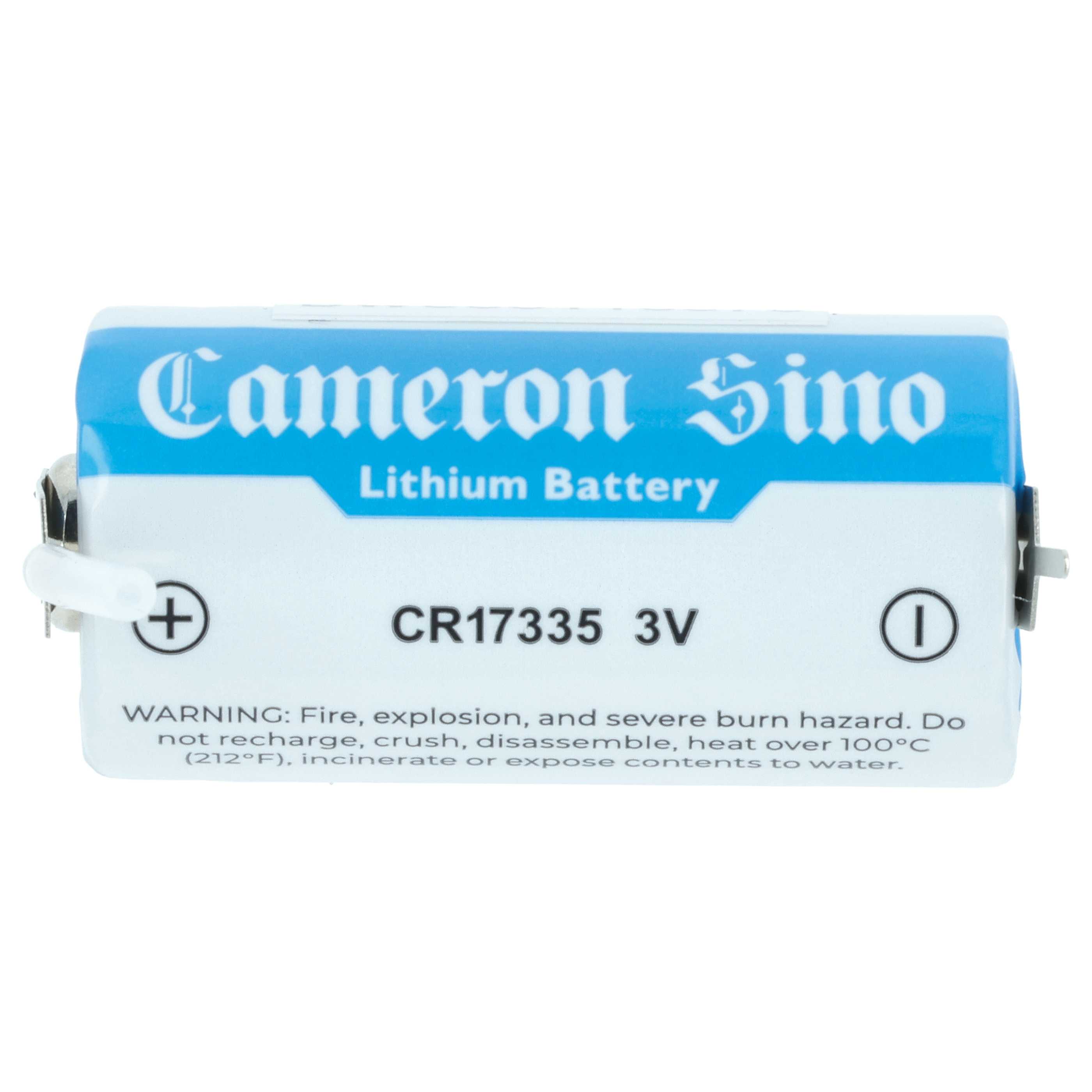 Akumulator do PLC programowalnego sterownika zamiennik Panasonic BR-2/3AG, BR17335 - 1450 mAh 3 V Li-MnO2